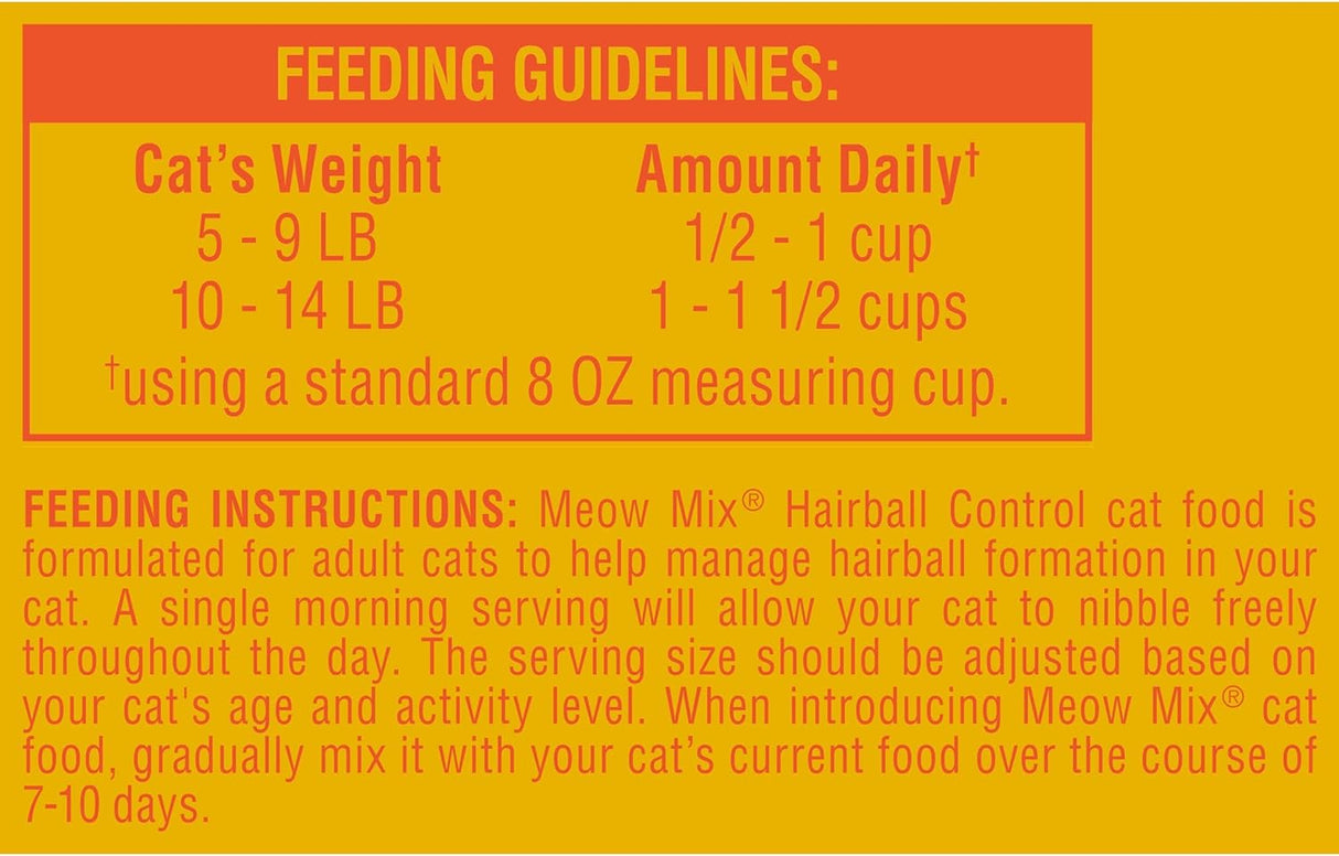 Alimento seco Meow Mix para gatos