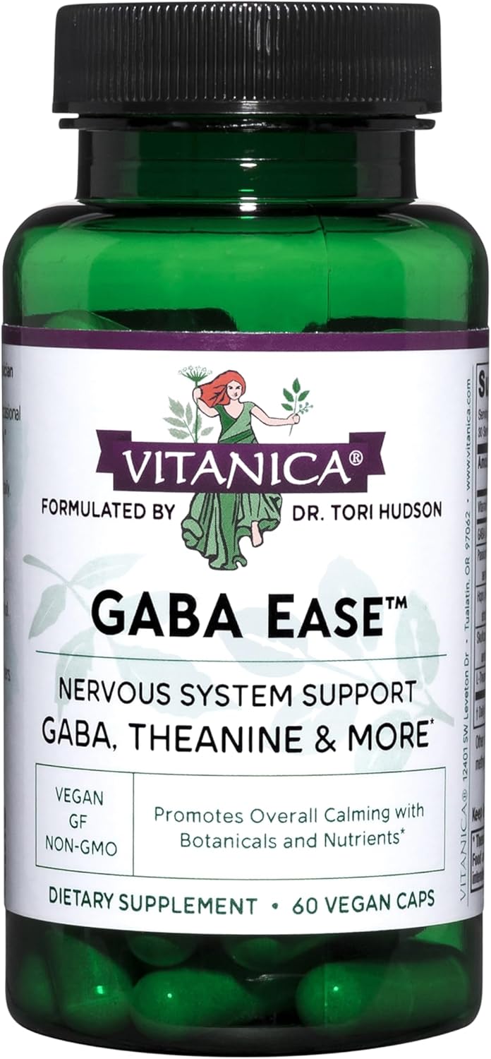 Suplemento Vitanica, GABA Facilidad Apoyo Calmante Vegano