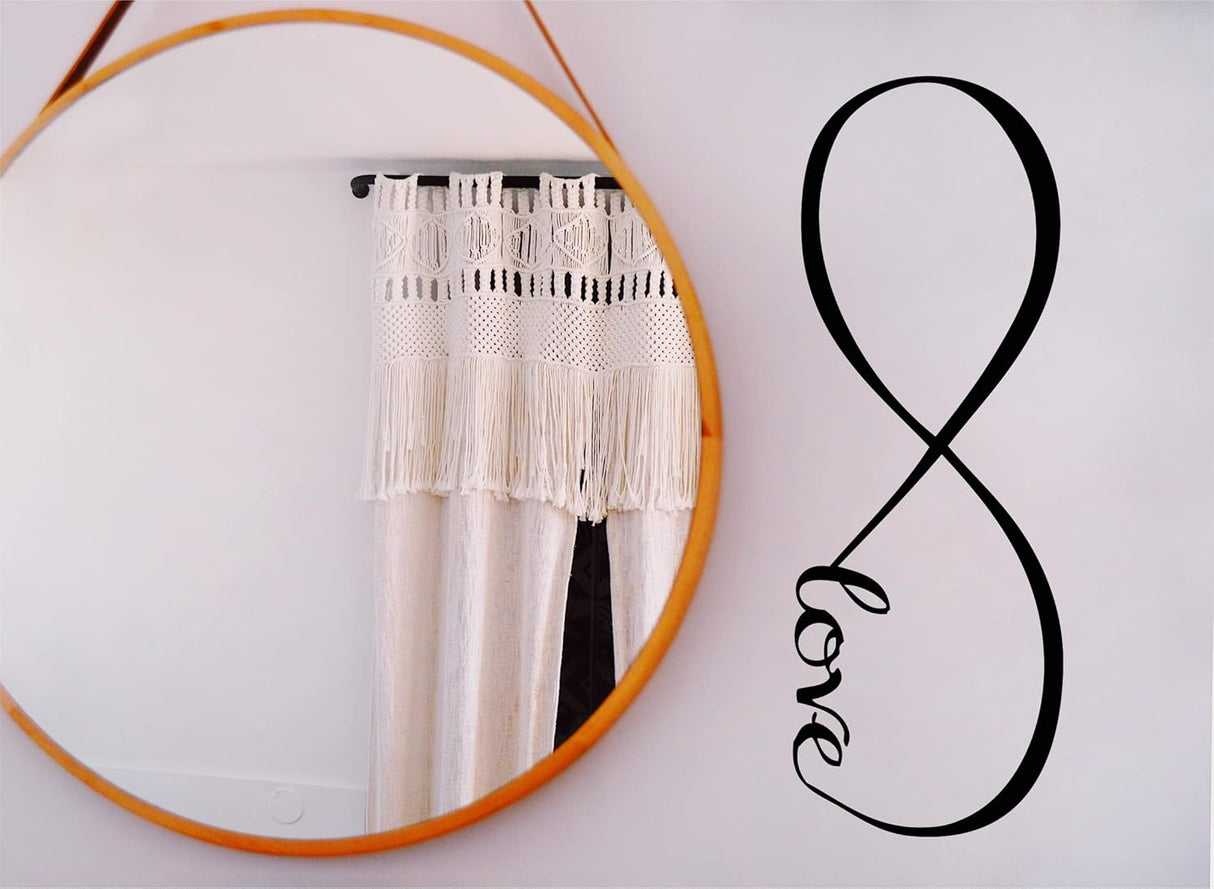 Vinilos Decorativos Amor Infinito para Pared 7'' x 22