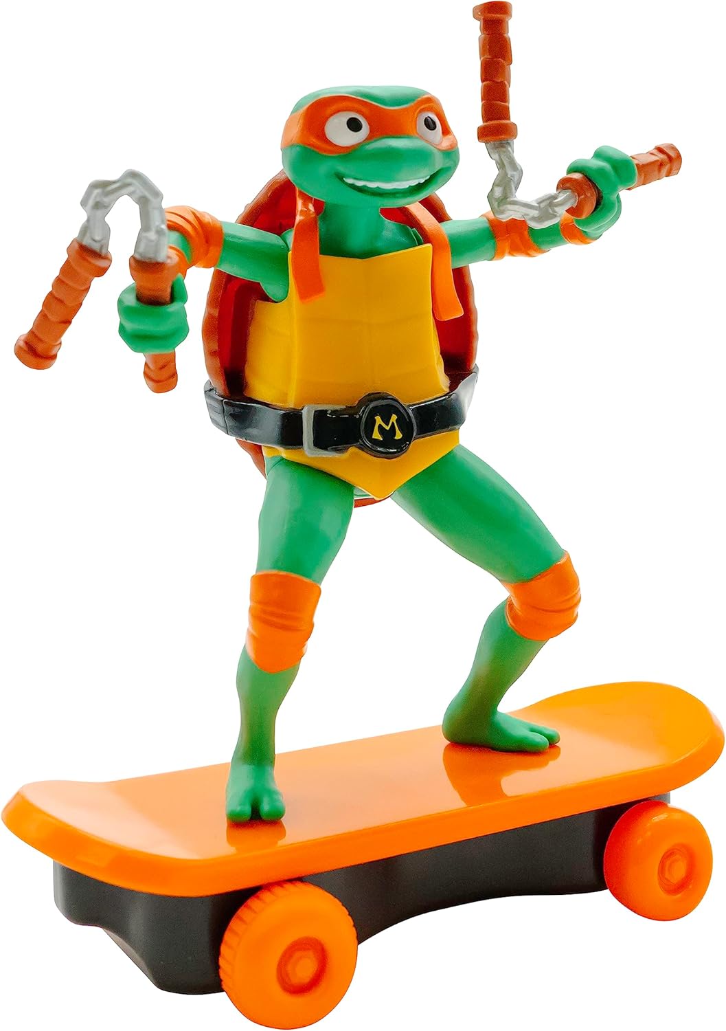 Figura de acción Michelangelo TMNT 5 con acción Shredders