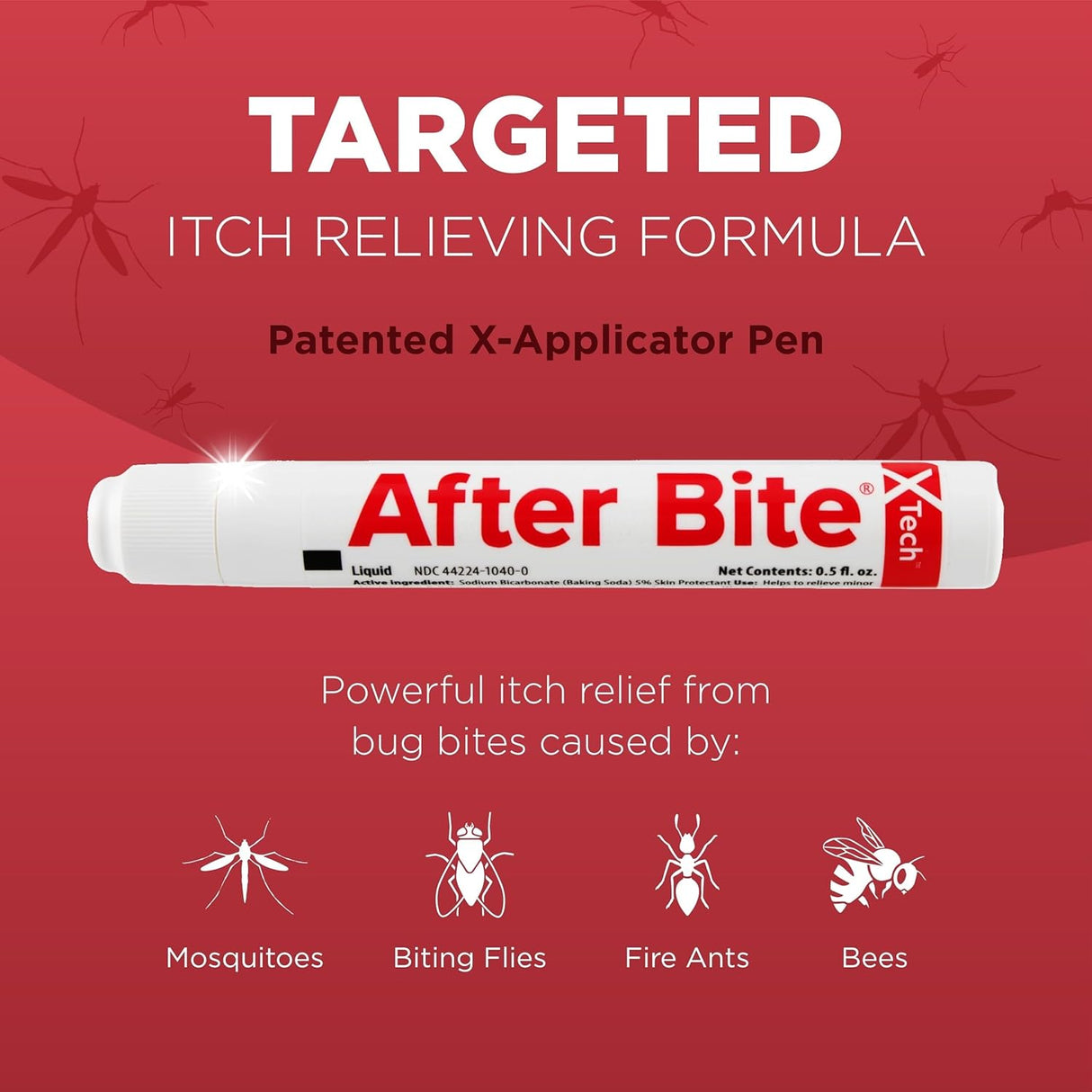 Crema para la comezón After Bite X-Tech Paquete de 4
