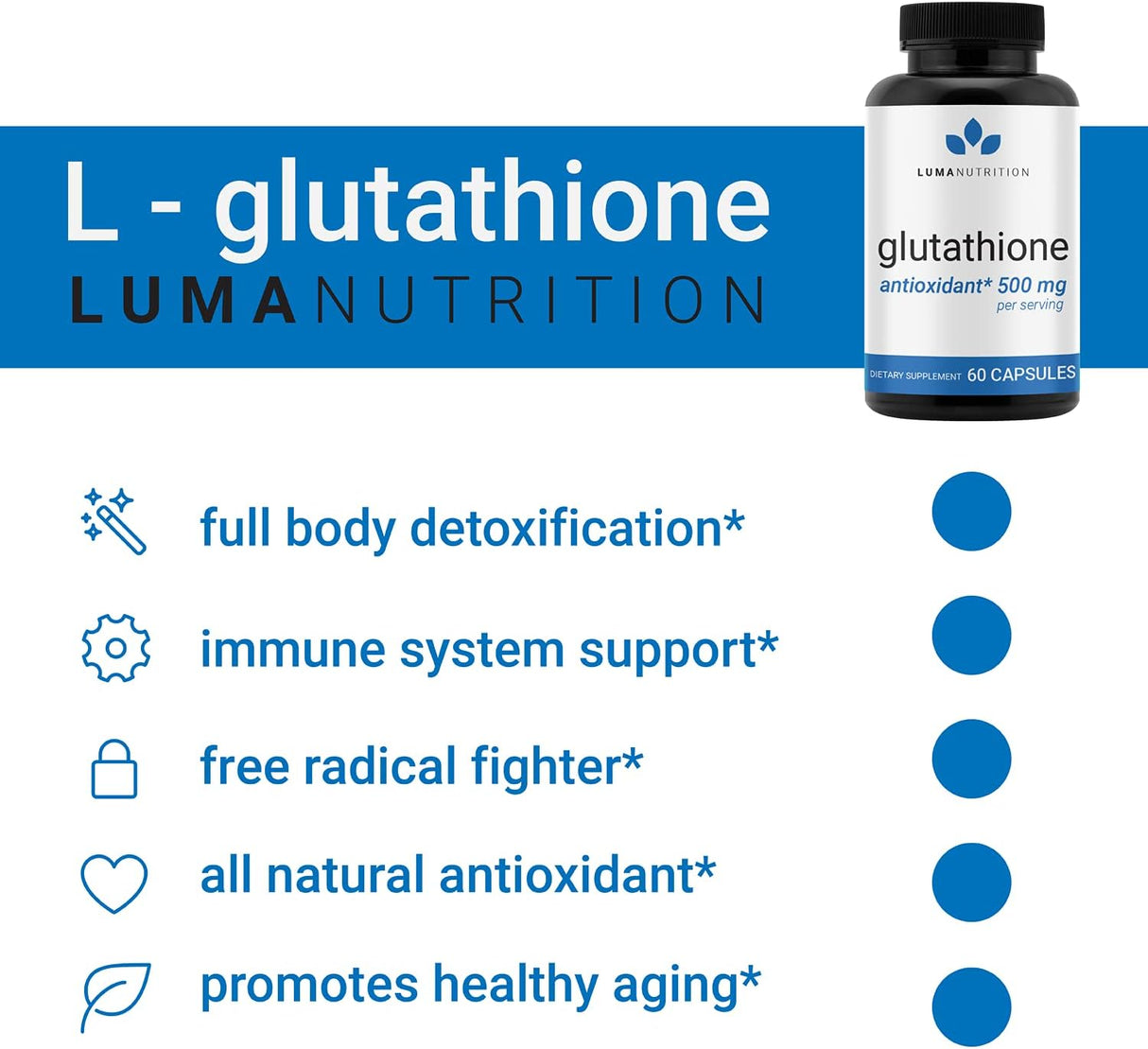 Suplementos Alimenticios de glutatión
