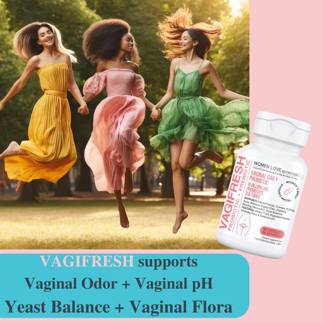 Suplementos VAGIFRESH, probióticos vaginales