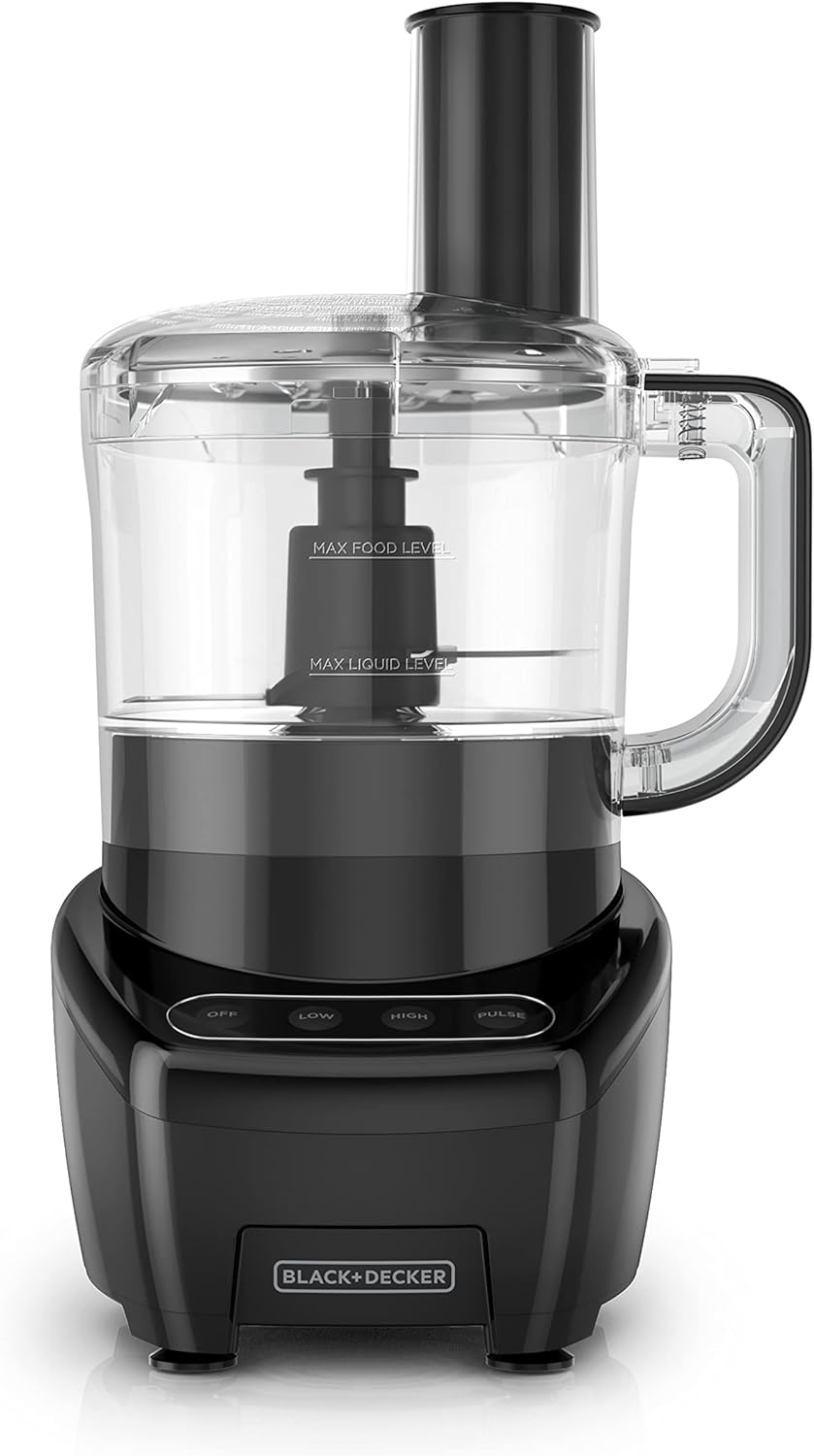 Procesador de Alimentos BLACK+DECKER 8 Tazas 450W con Accesorios