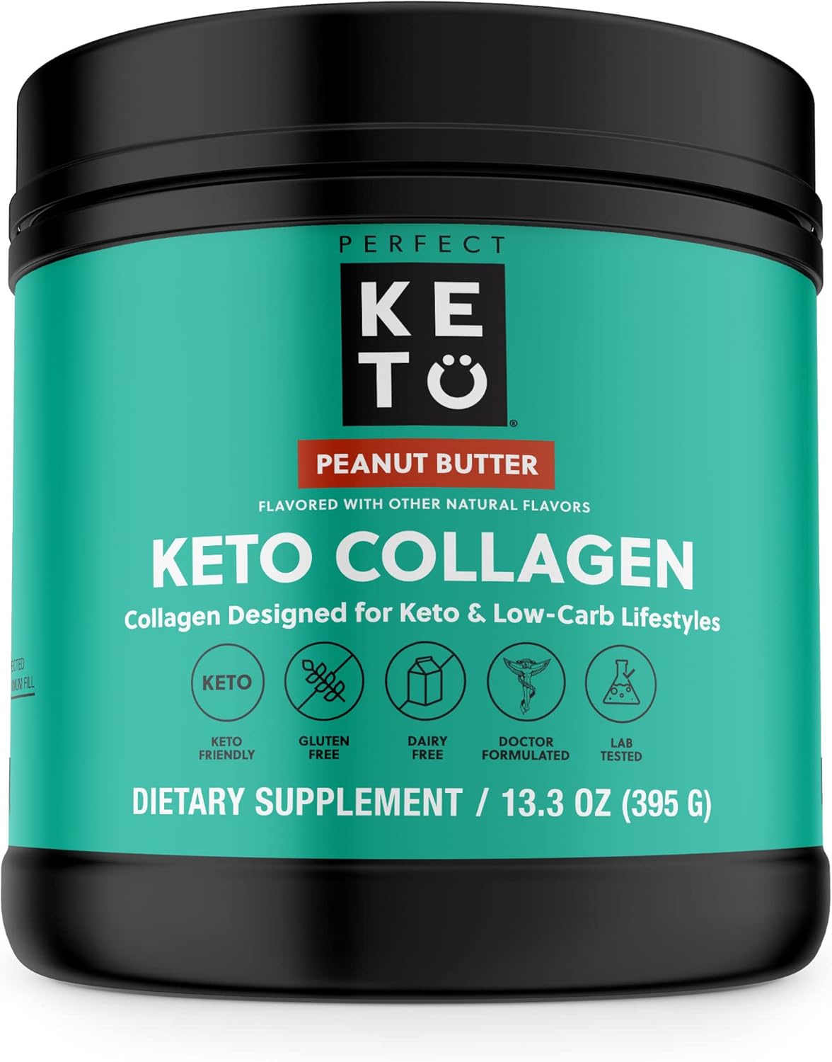 Suplemento Proteína cetogénicas de colágeno en polvo MCT