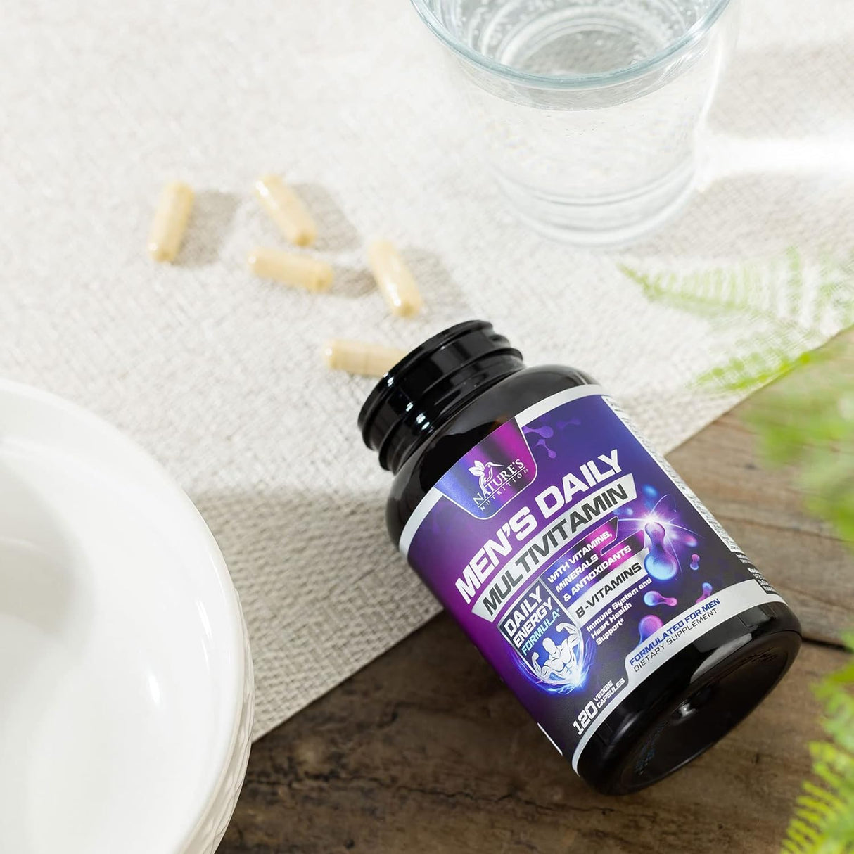 Suplemento Nature's Multivitamínico para hombres vitamina A