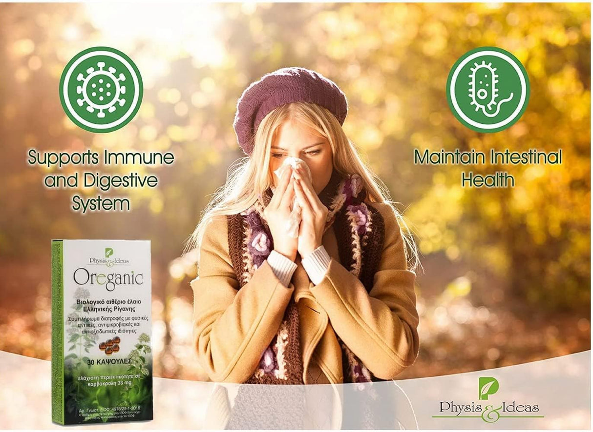 Cápsulas de Aceite de Orégano - Defensa Inmune y Salud Respiratoria