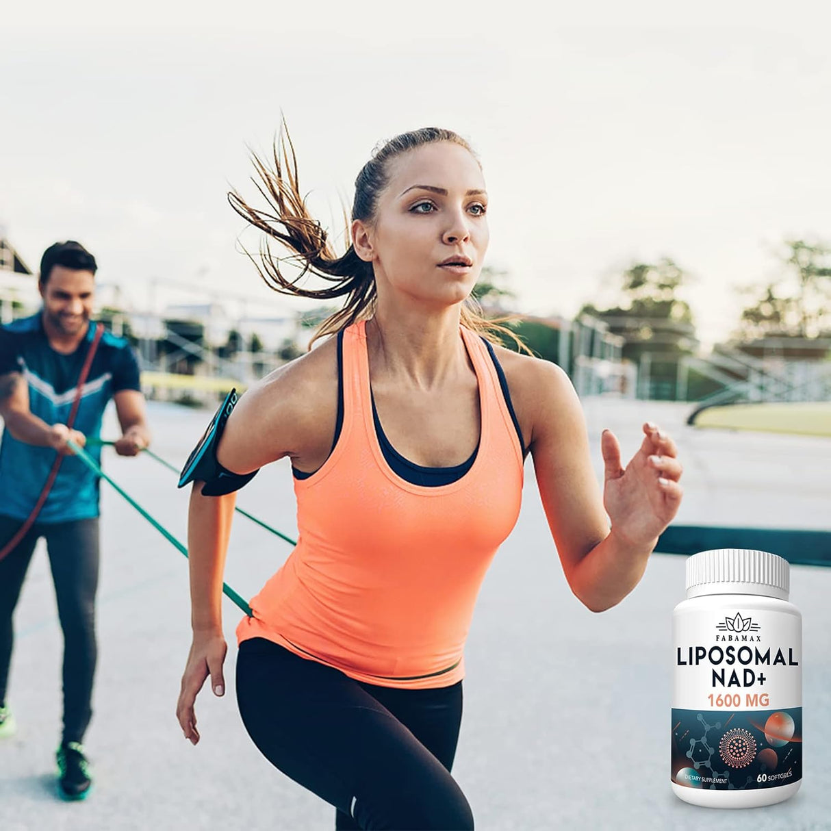 Suplemento liposomal de NAD de 1600 mg Rossylla