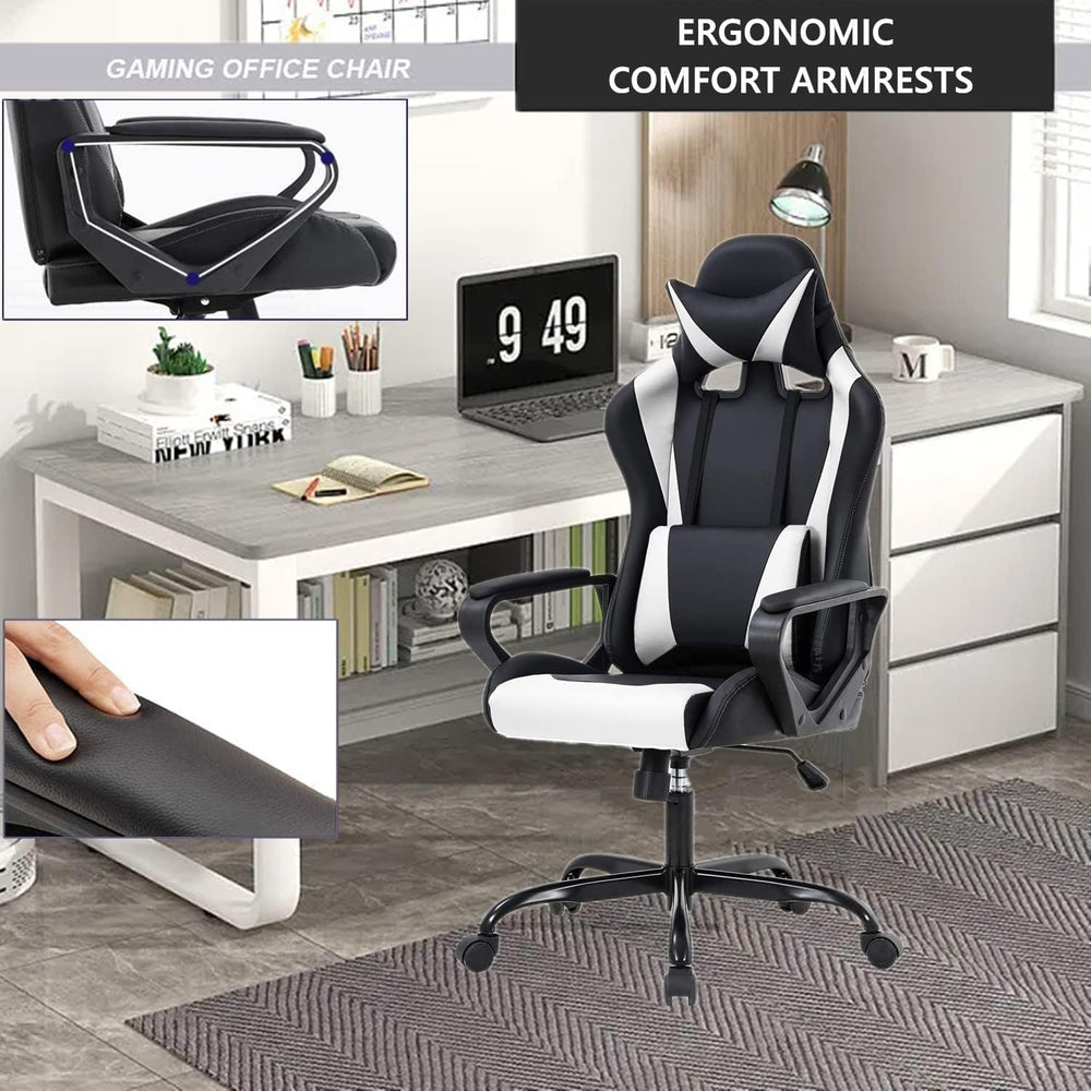 Silla Gamer con soporte lumbar y apoyabrazos BSTOPHKL