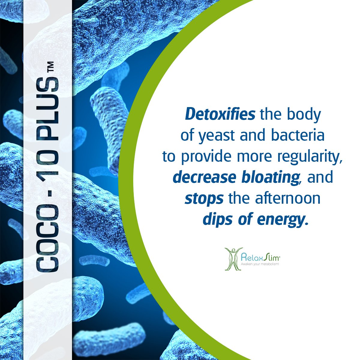 Aceite de coco orgánico `` Super '' RelaxSlim con CoQ10,