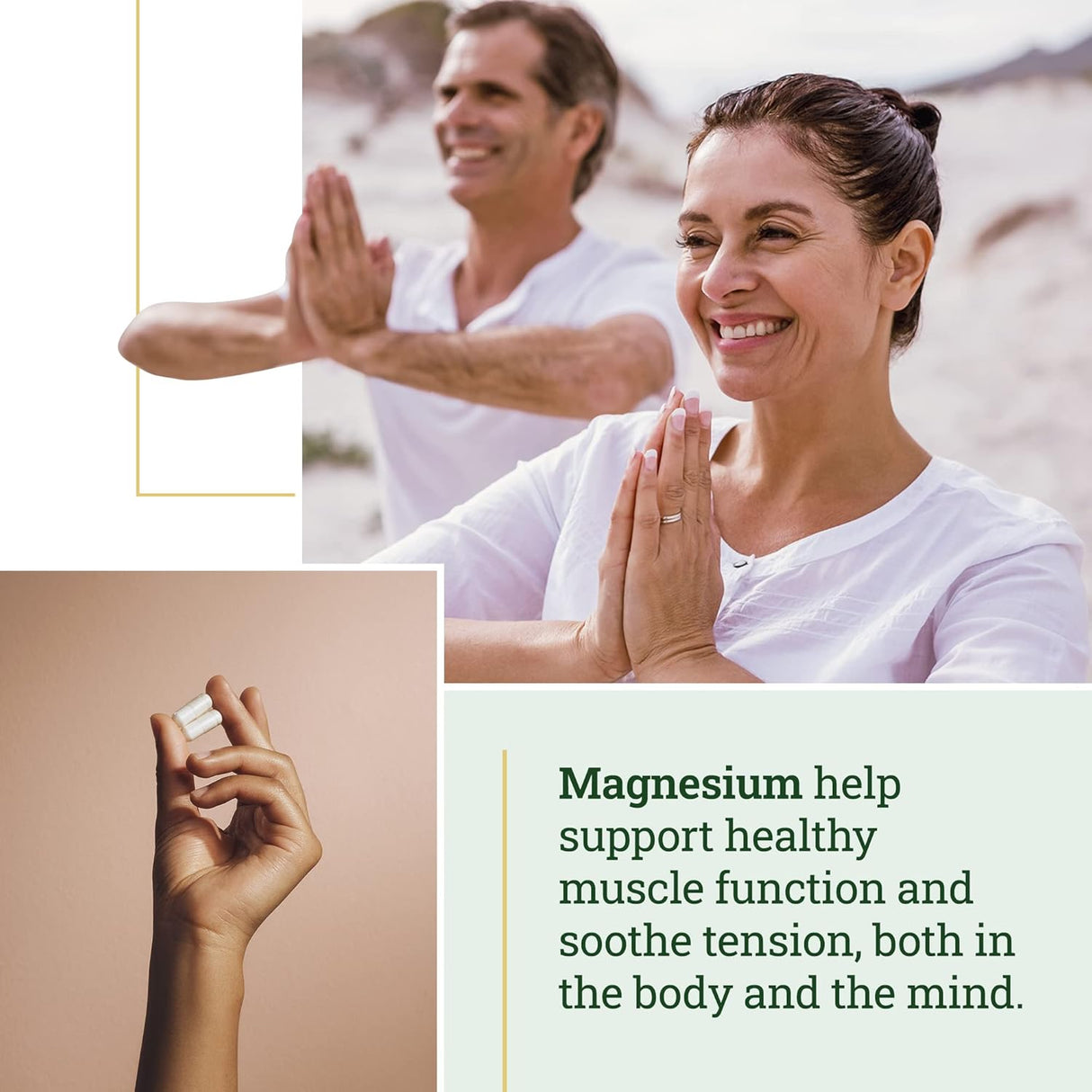 Suplementos Alimenticios de quelato de glicinato de magnesio