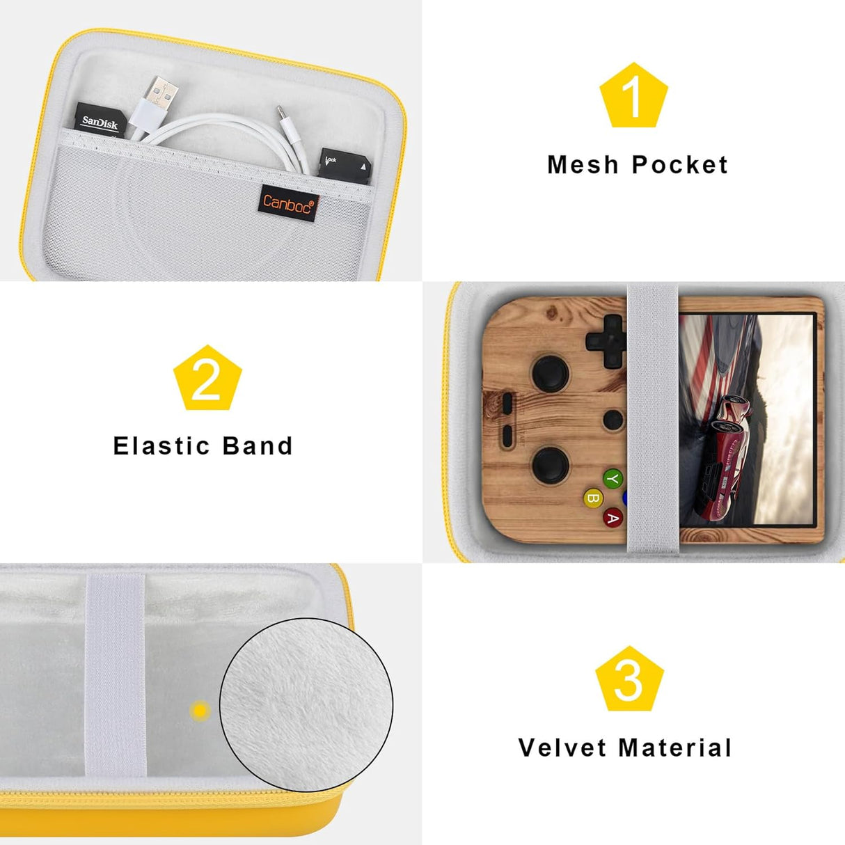 estuche de almacenamiento para consola de videojuegos