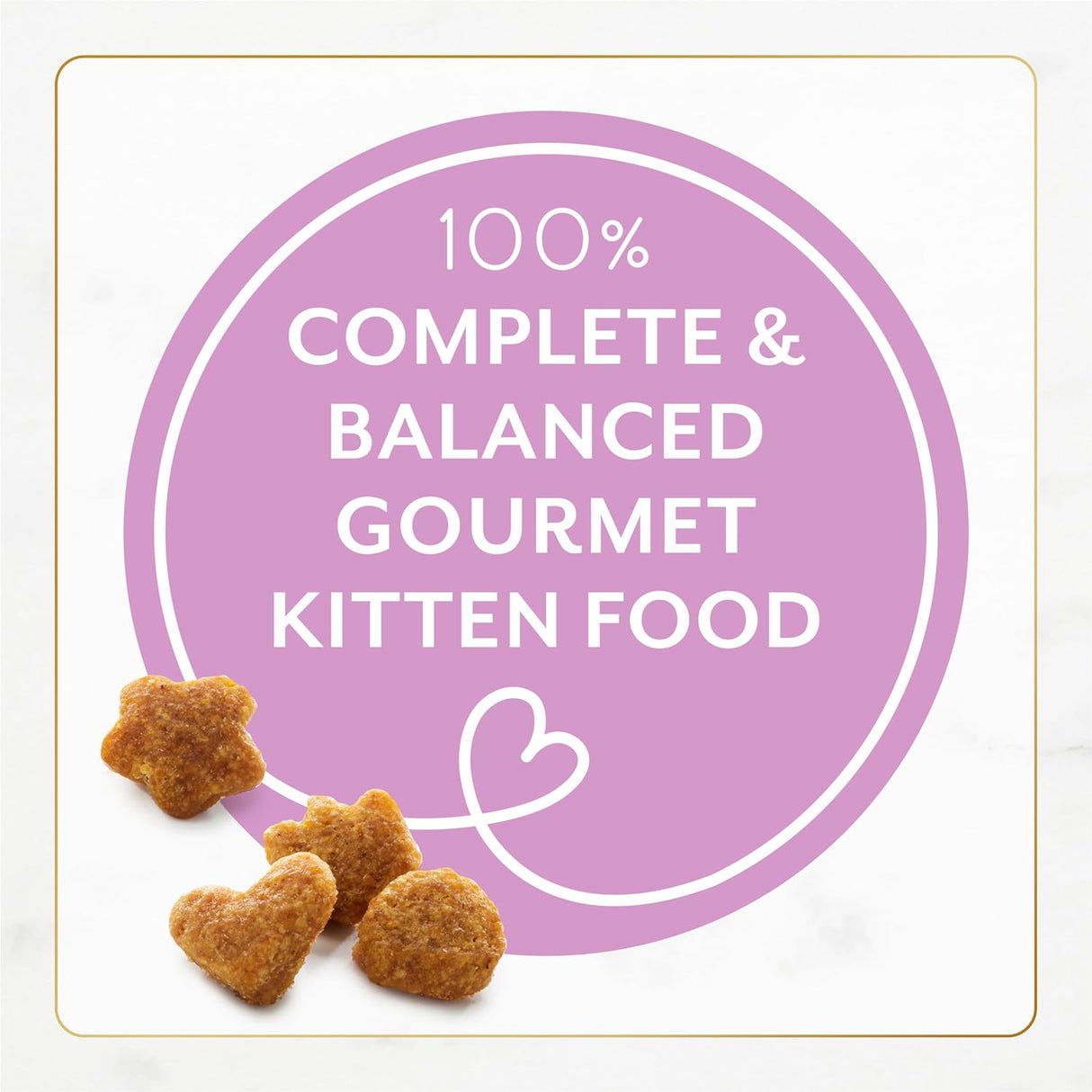 Purina Fancy Feast Gatito con pollo sabroso y pavo Gatito Alimento seco - Bolsa de 3 libras