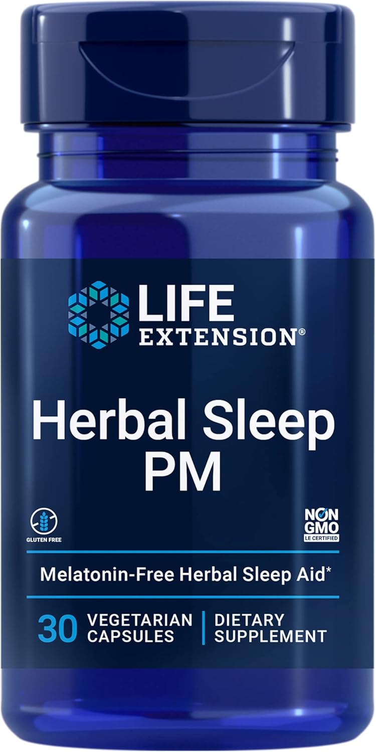 Suplemento natural para dormir sin melatonina Life Extension