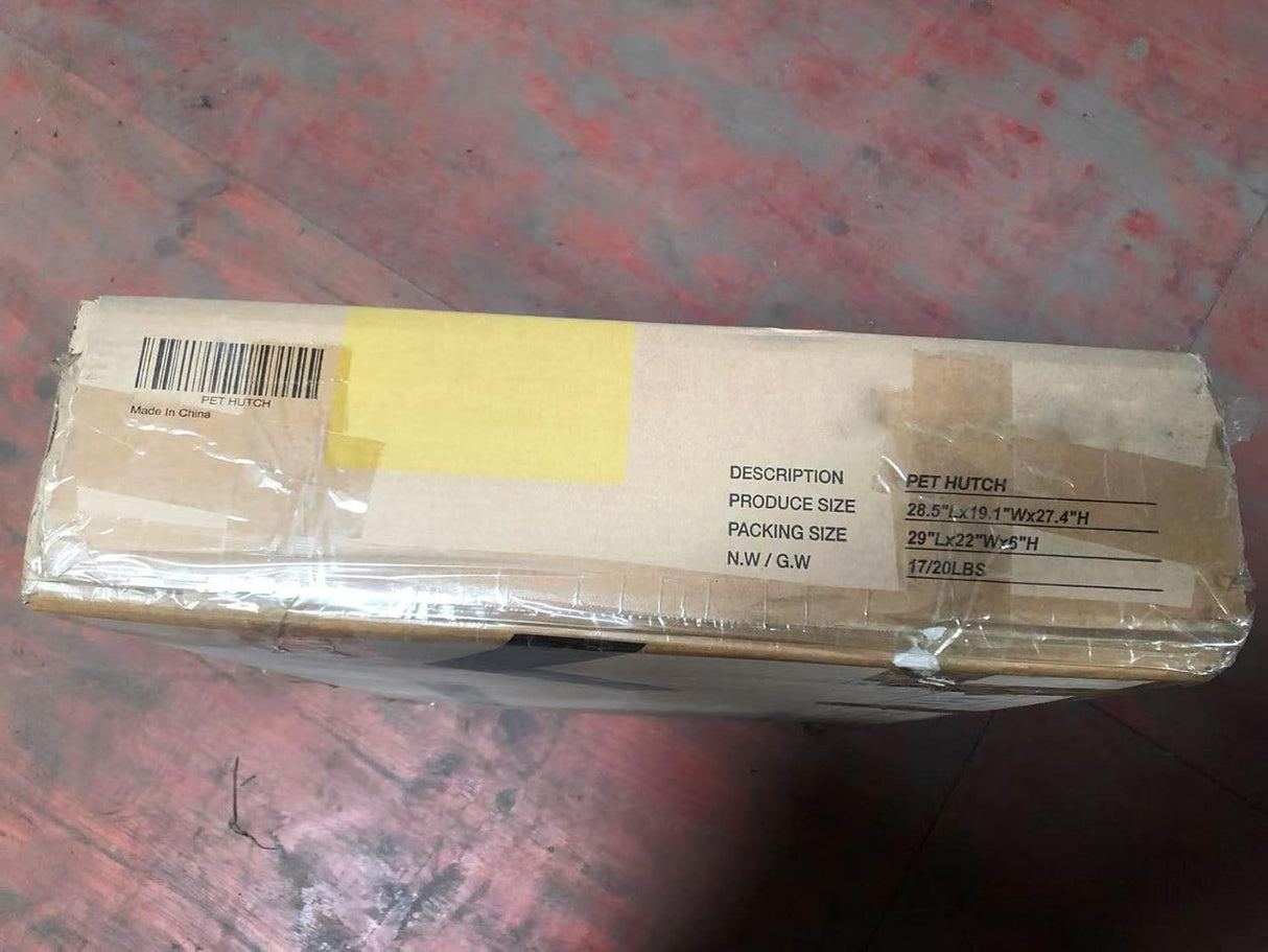 Casa para Gatos Aivituvin 2 Pisos con Ventana para Exteriores