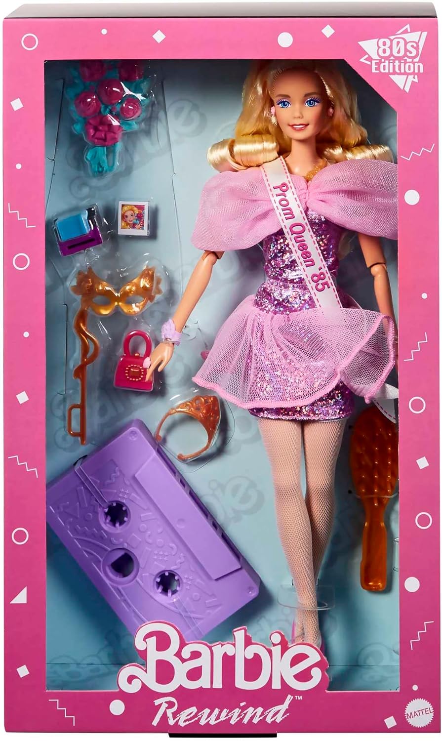 Barbie Rewind Muñeca y Accesorios, Prom Queen 1980s