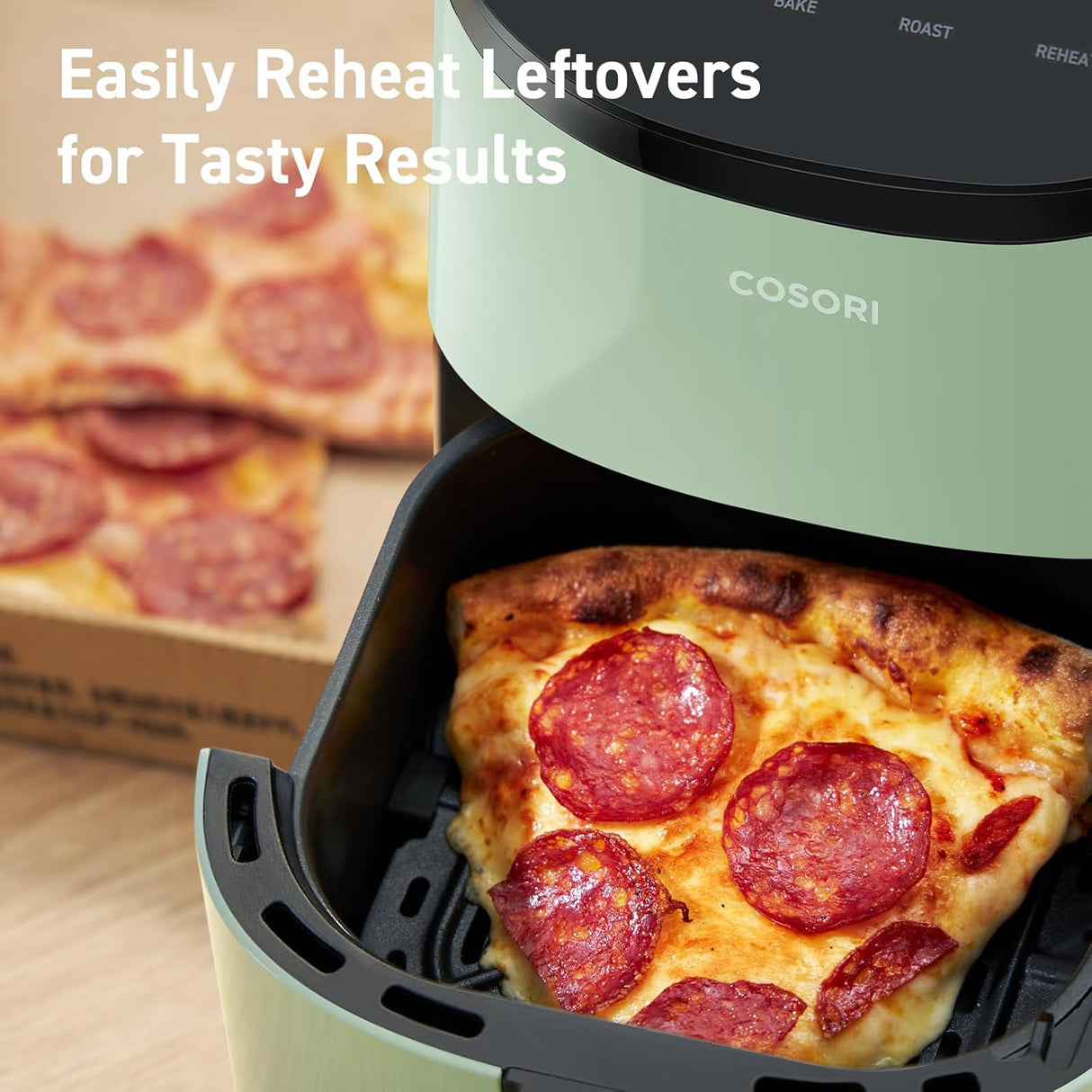 Freidora de aire COSORI 2.1 Qt, 4 en 1, compacta y silenciosa