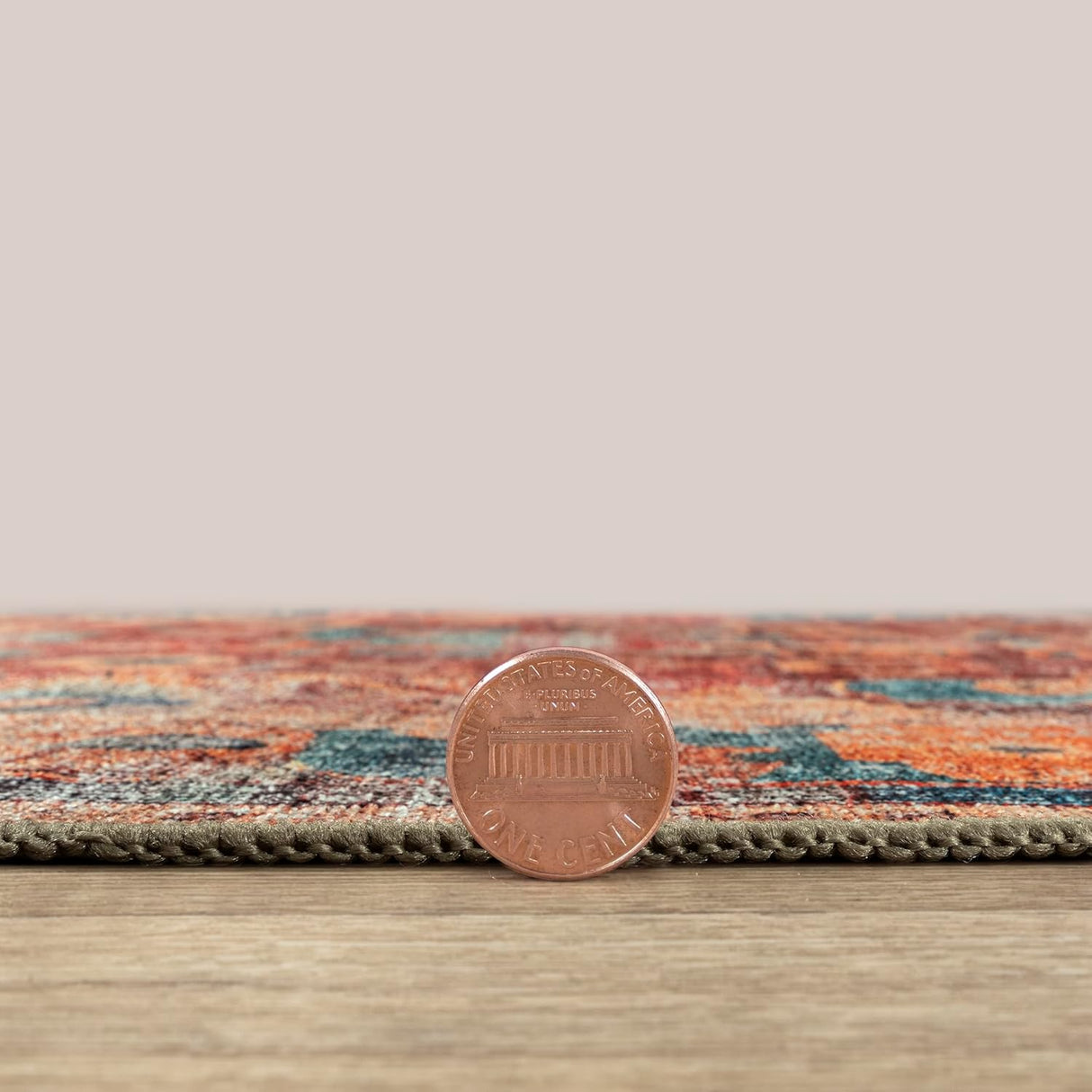 Alfombra Lavable Adiva 2'6x10 Antideslizante para Suelo