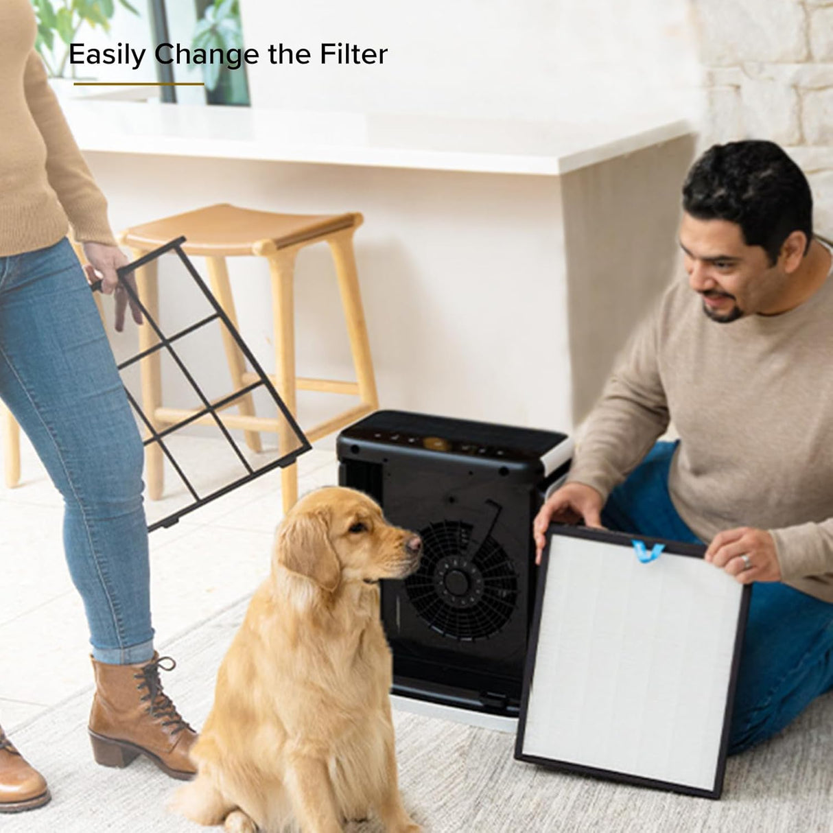 Purificadores de aire para habitación grande del hogar LEVOIT