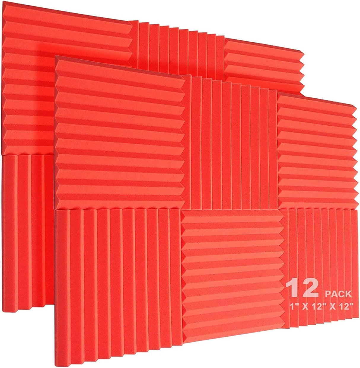 Paneles Acústicos JBER 12 Pzs 1 x 12 x 12 Aislantes de Sonido