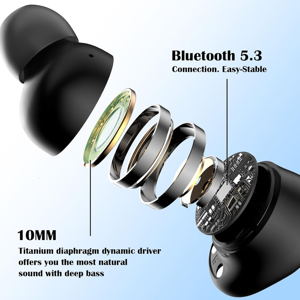 Auriculares Inalámbricos Monster, Bluetooth 5.3, 32h, IPX6