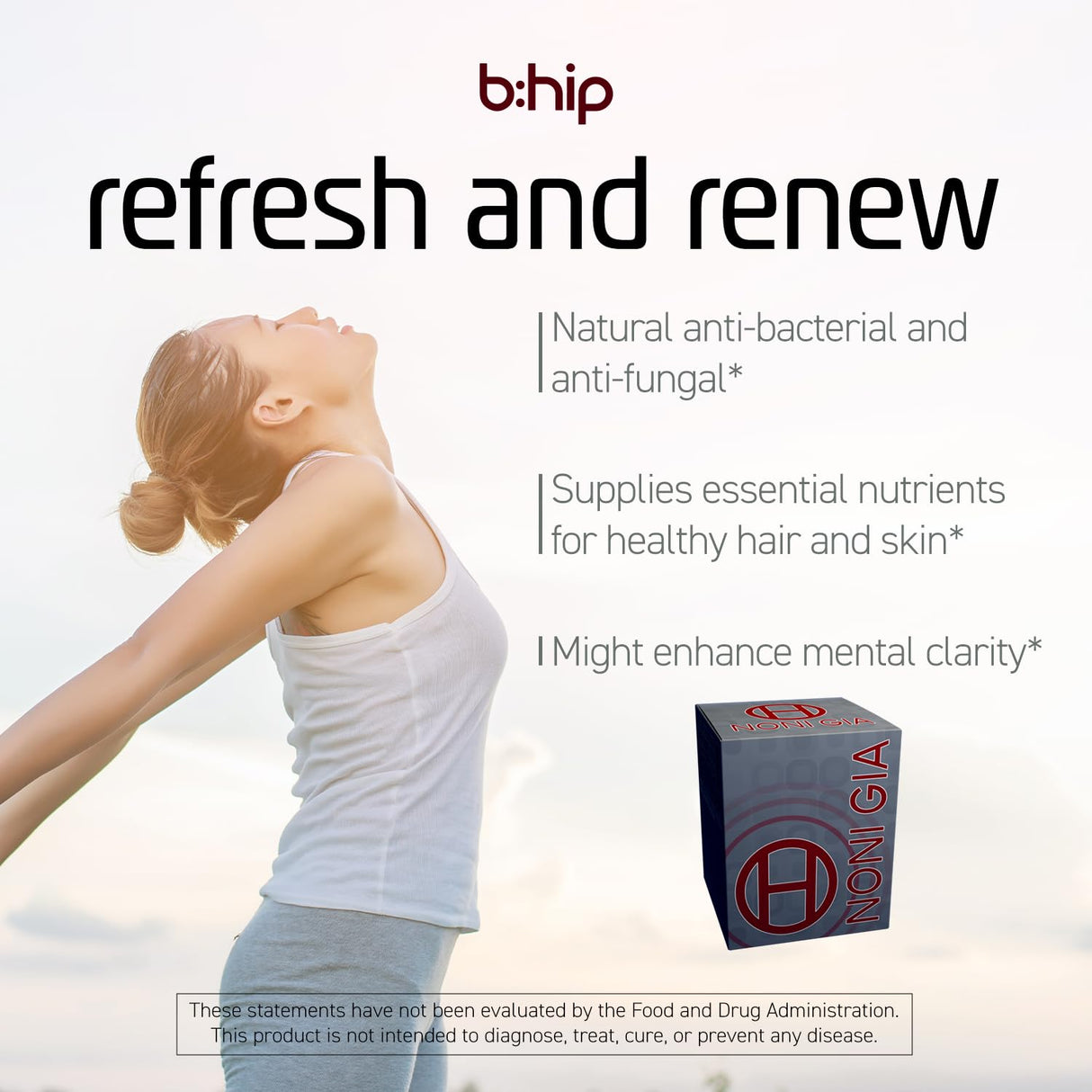 Suplemento Noni Gia de Bhip - Apoya el sistema inmunológico