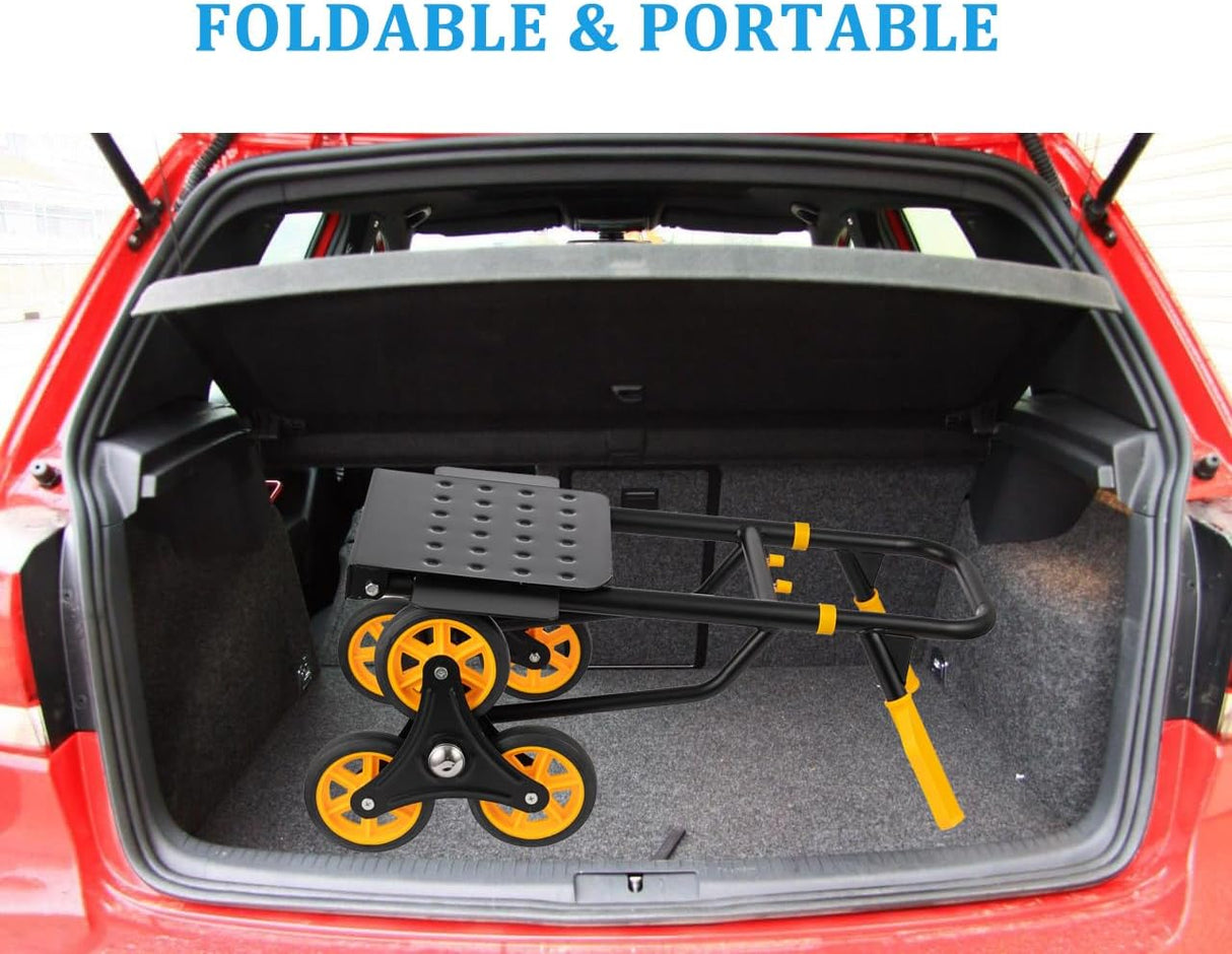 Carretilla de Escalera, 2 en 1, 350 lbs, 6 Ruedas, Modelo X123