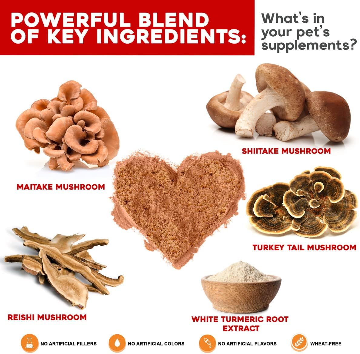 Vitaminas inmunológica crítica para perros y gatos