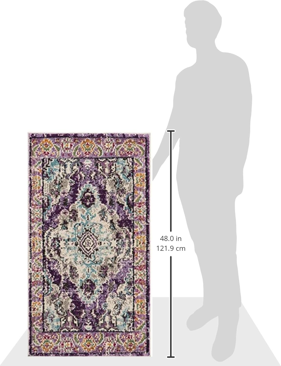 Alfombra Acento Monaco, Diseño Medallón, MNC243L