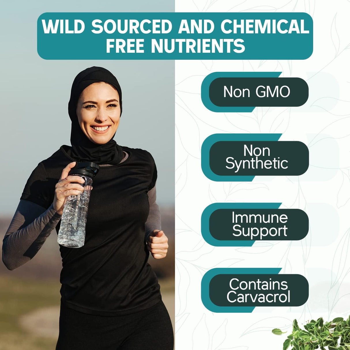 Aceite de Orégano Salvaje Mediterráneo - Apoyo Inmune Original