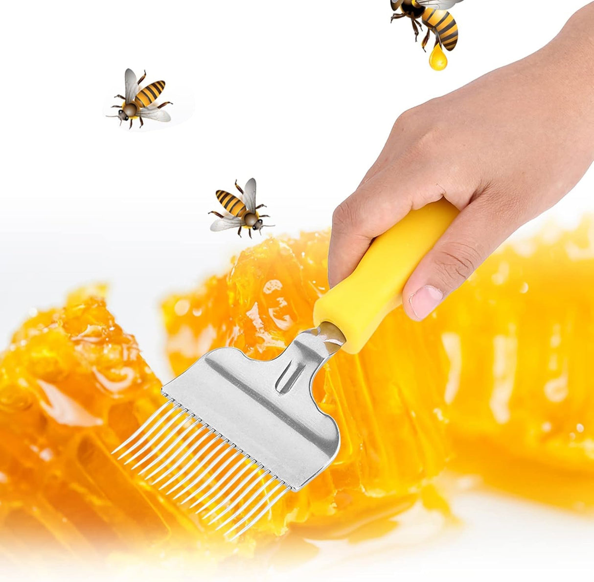 Tenedor Desopercular de Acero Inoxidable, 8.7x2.8in