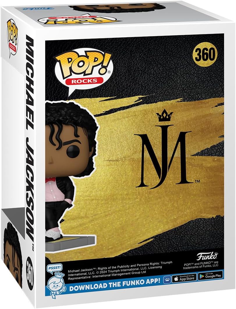 Funko Pop! Rocks: Michael Jackson Figura Coleccionable Musical