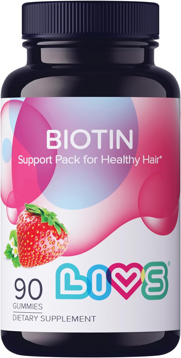 Suplemento Biotina Gomitas para el crecimiento del cabello