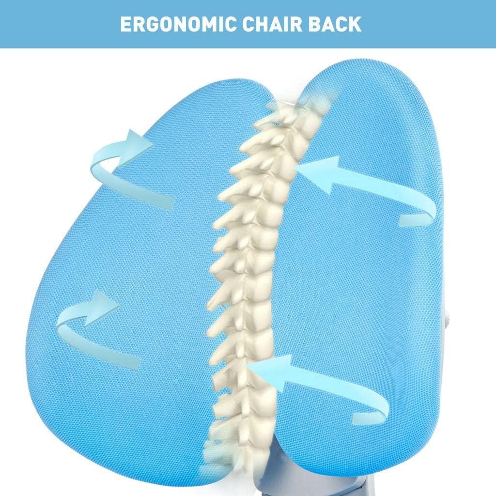 Escritorio y Silla Ajustables para Niños, Ergonómicos y con Cajón