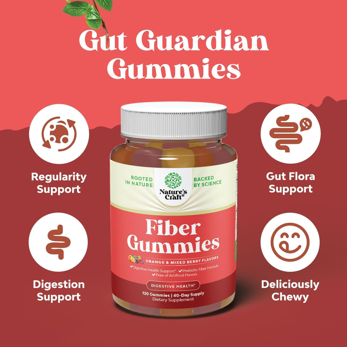 Suplementos Alimenticios de fibra prebiótica vitaminas