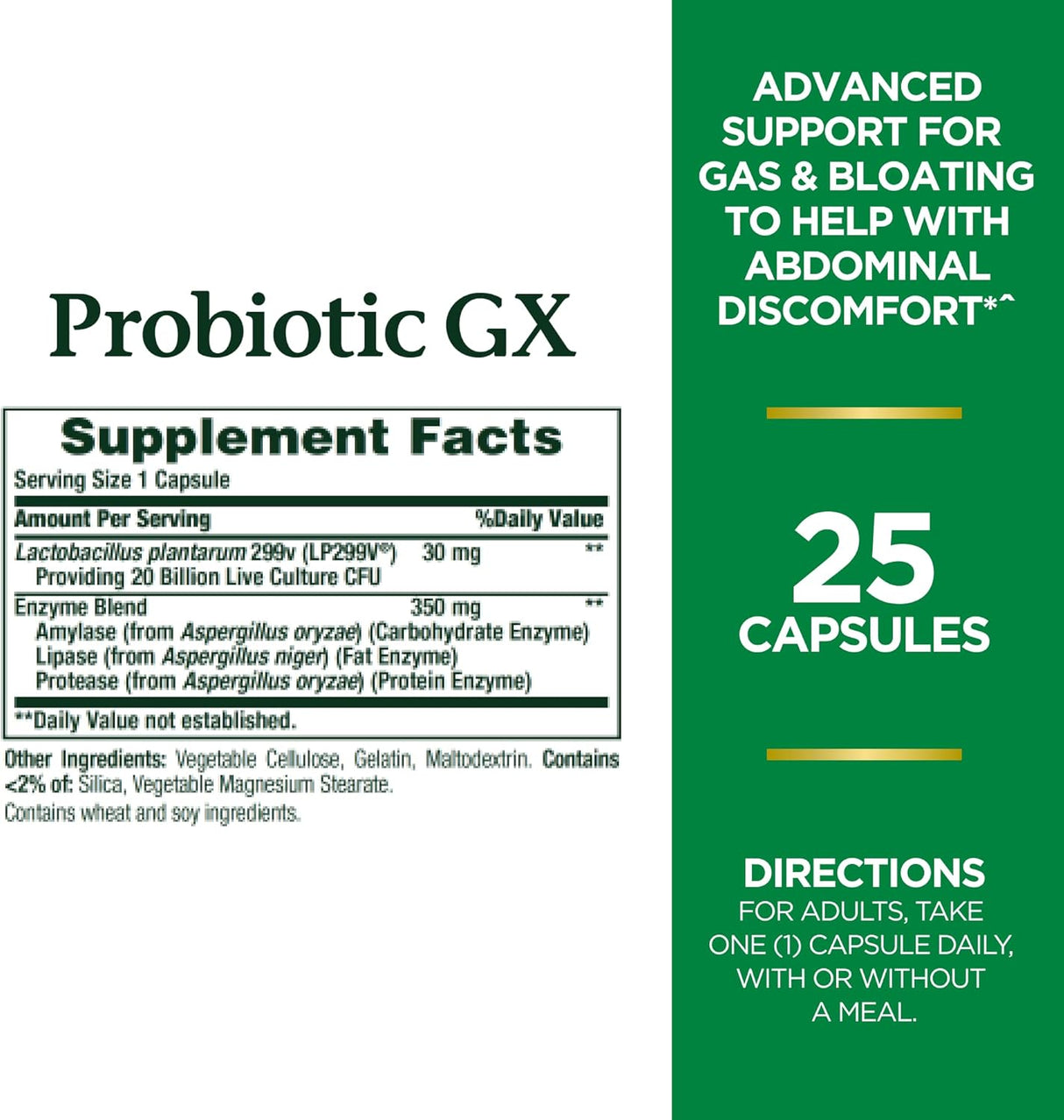 Suplementos Probiótico Nature's Bounty