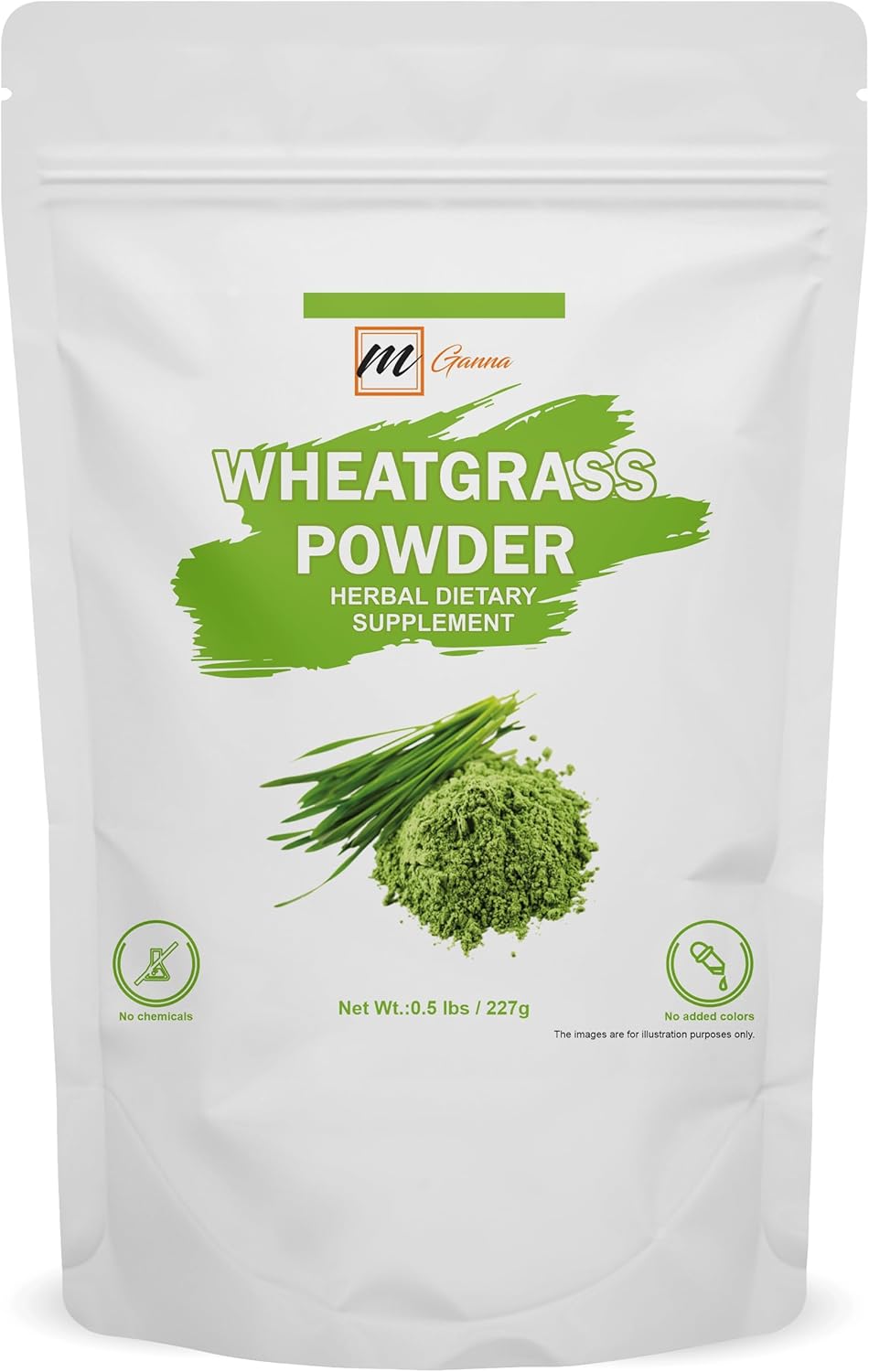 Polvo de trigo puro | Superalimento verde 0.5 lbs / 227 g