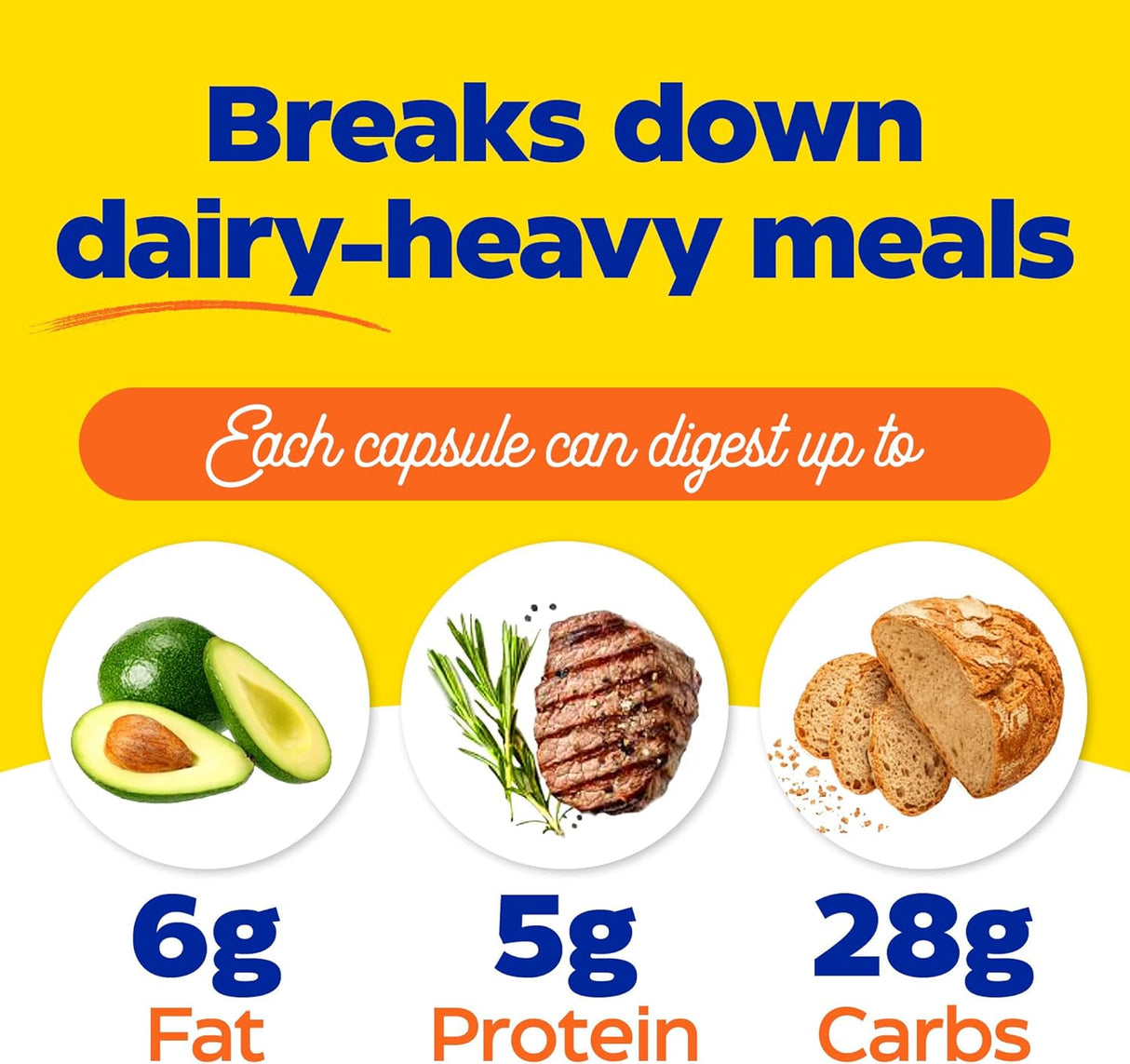 Suplemento Enzymedica Lacto fórmula de máxima resistencia