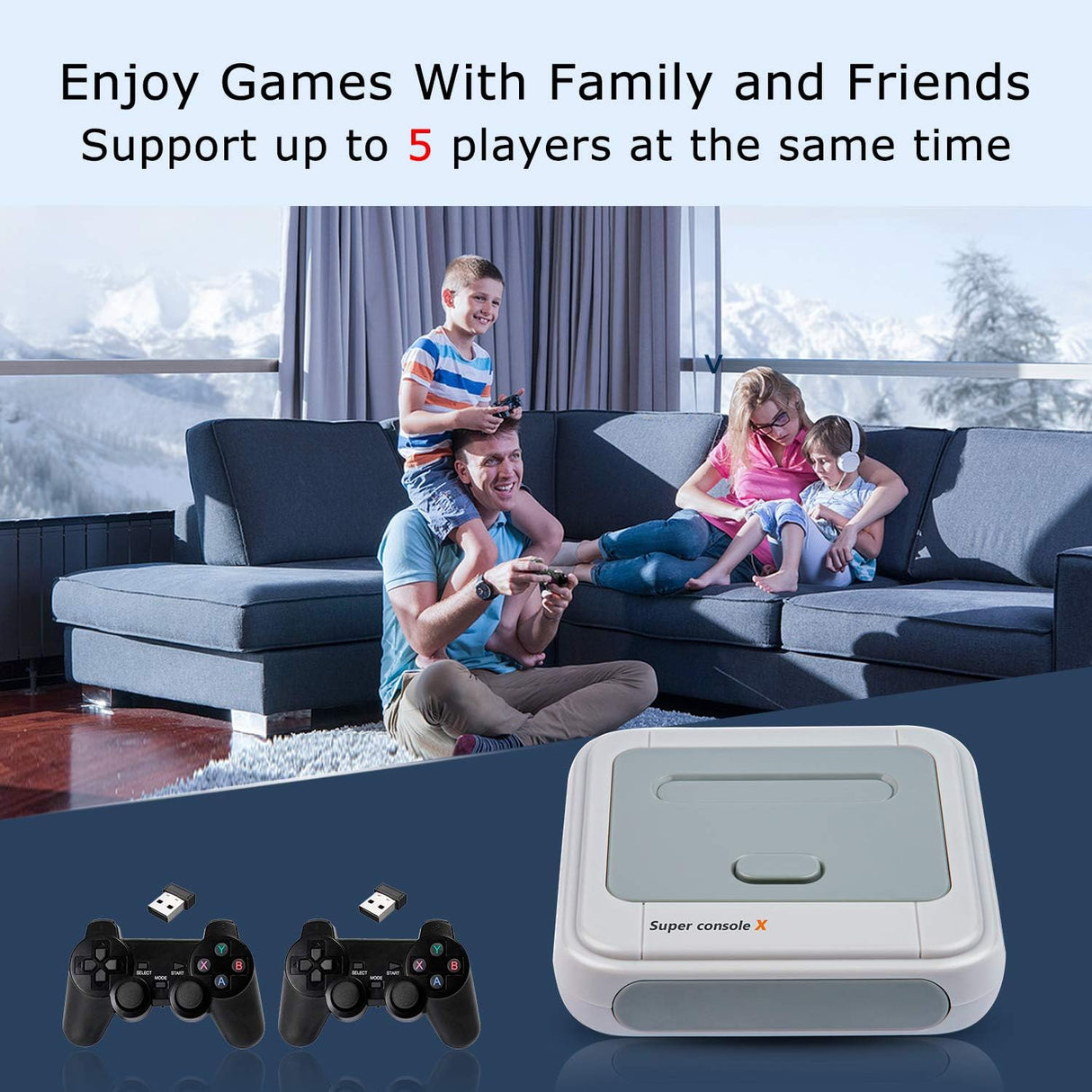 Consola de videojuegos retro integrada con 117,000 juegos