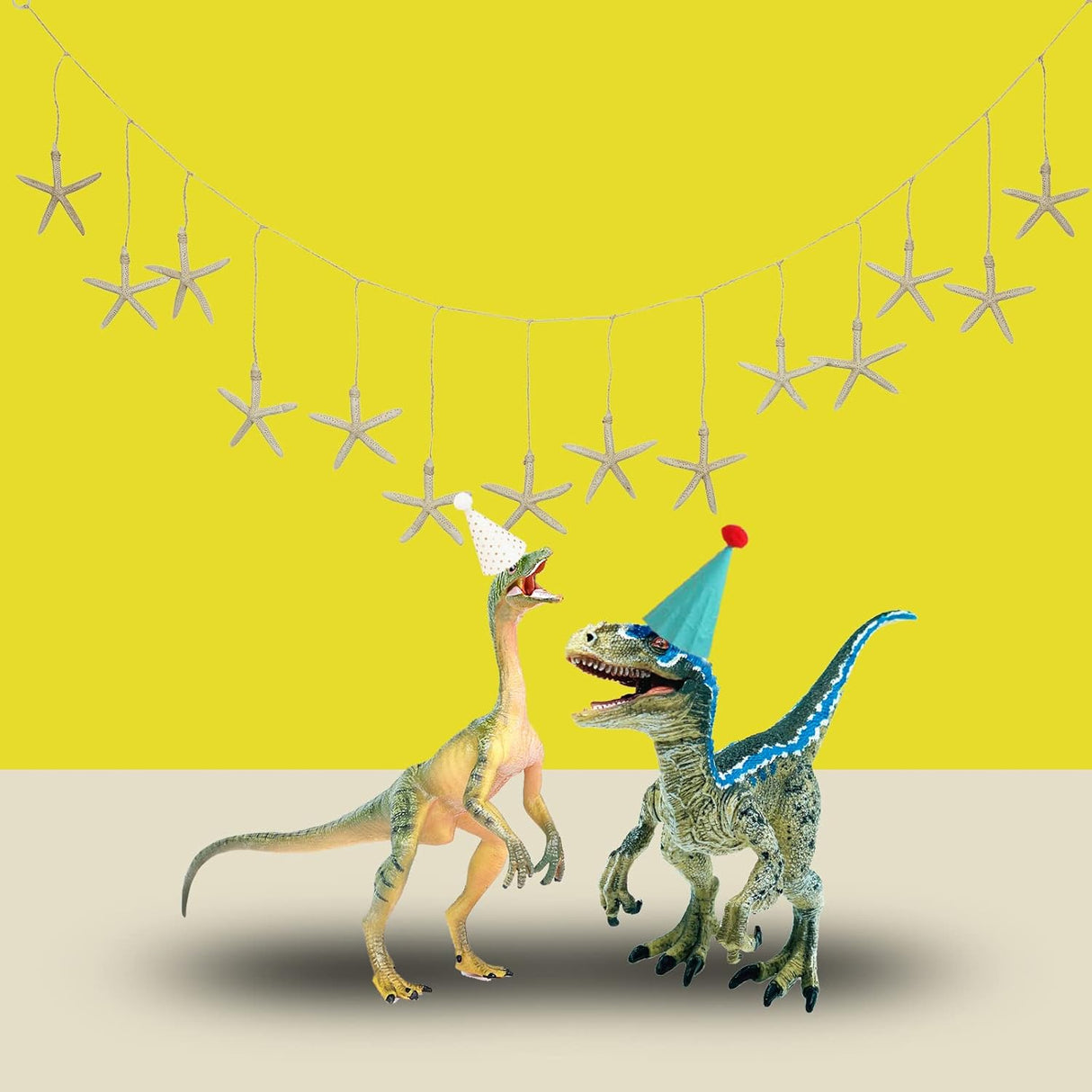 Juguetes de dinosaurios Gemini&Genius, figuras realistas, 2 pcs