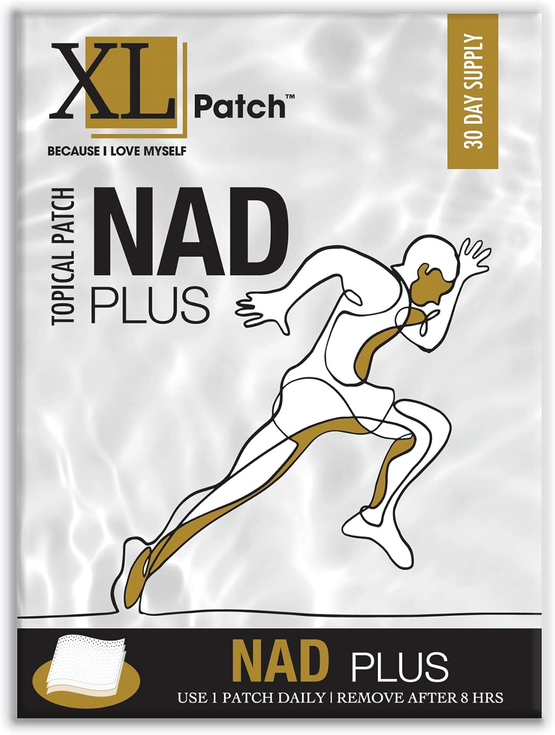Suplemento NAD Plus Patch de XLPatch suministro de 30 días