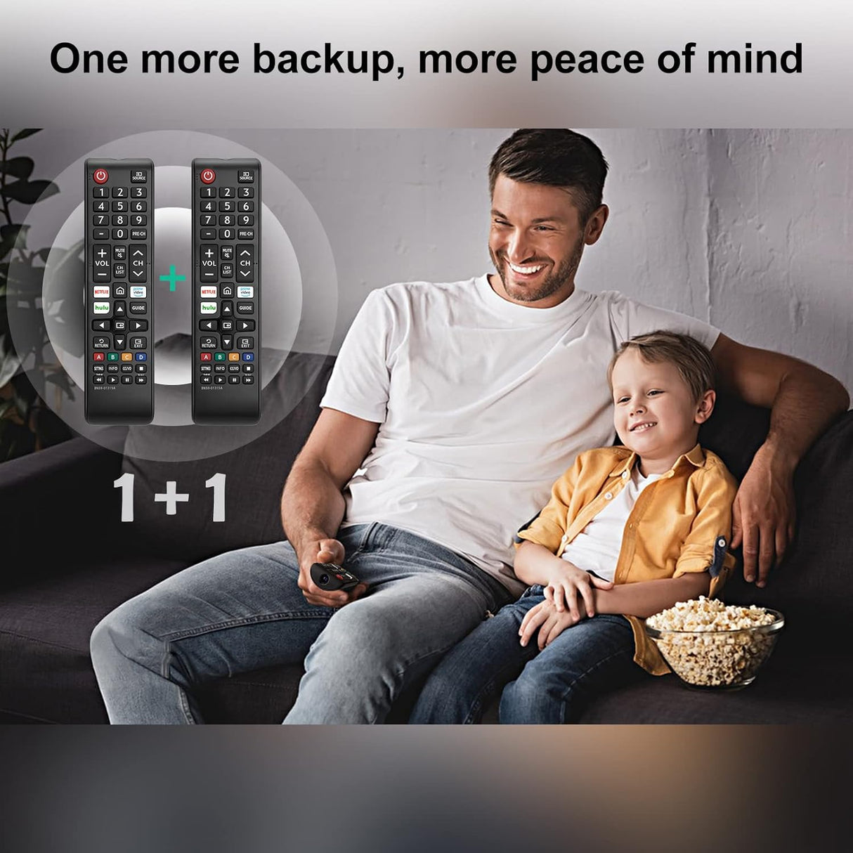 Control remoto universal Samsung para TV Smart y LED.