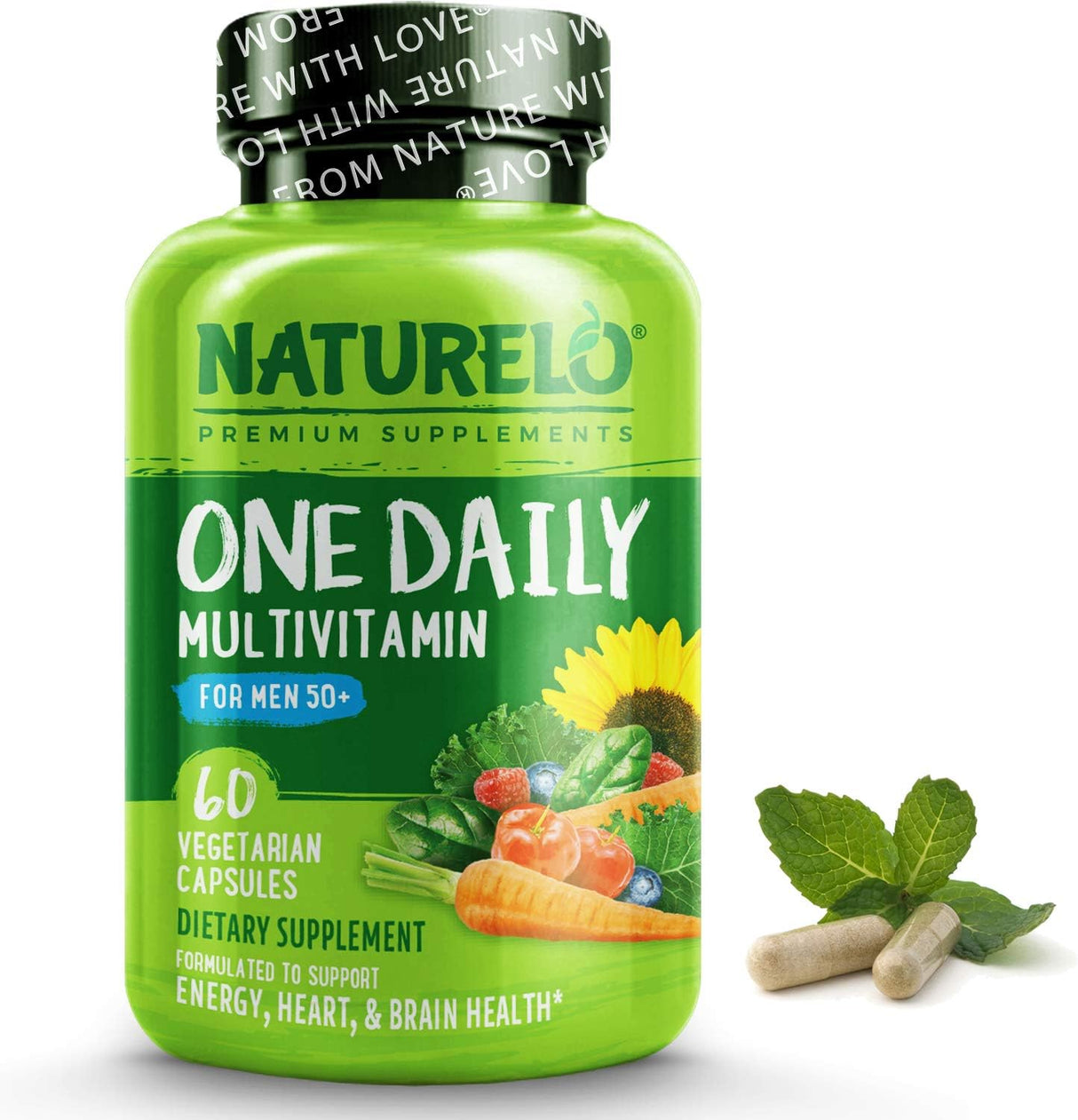 Suplemento NATURELO Multivitamínico diario para los hombres
