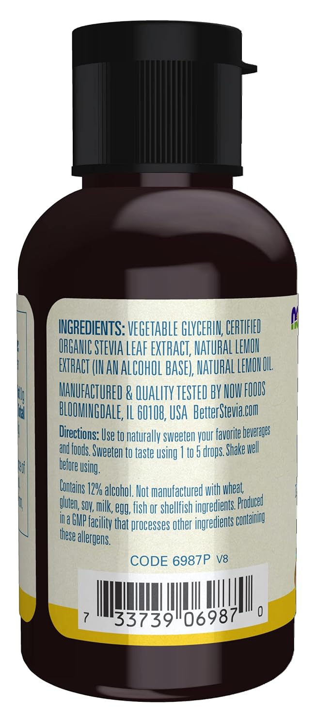 Stevia Líquido Mejor, NOW Foods, Sin Calorías, 2 oz