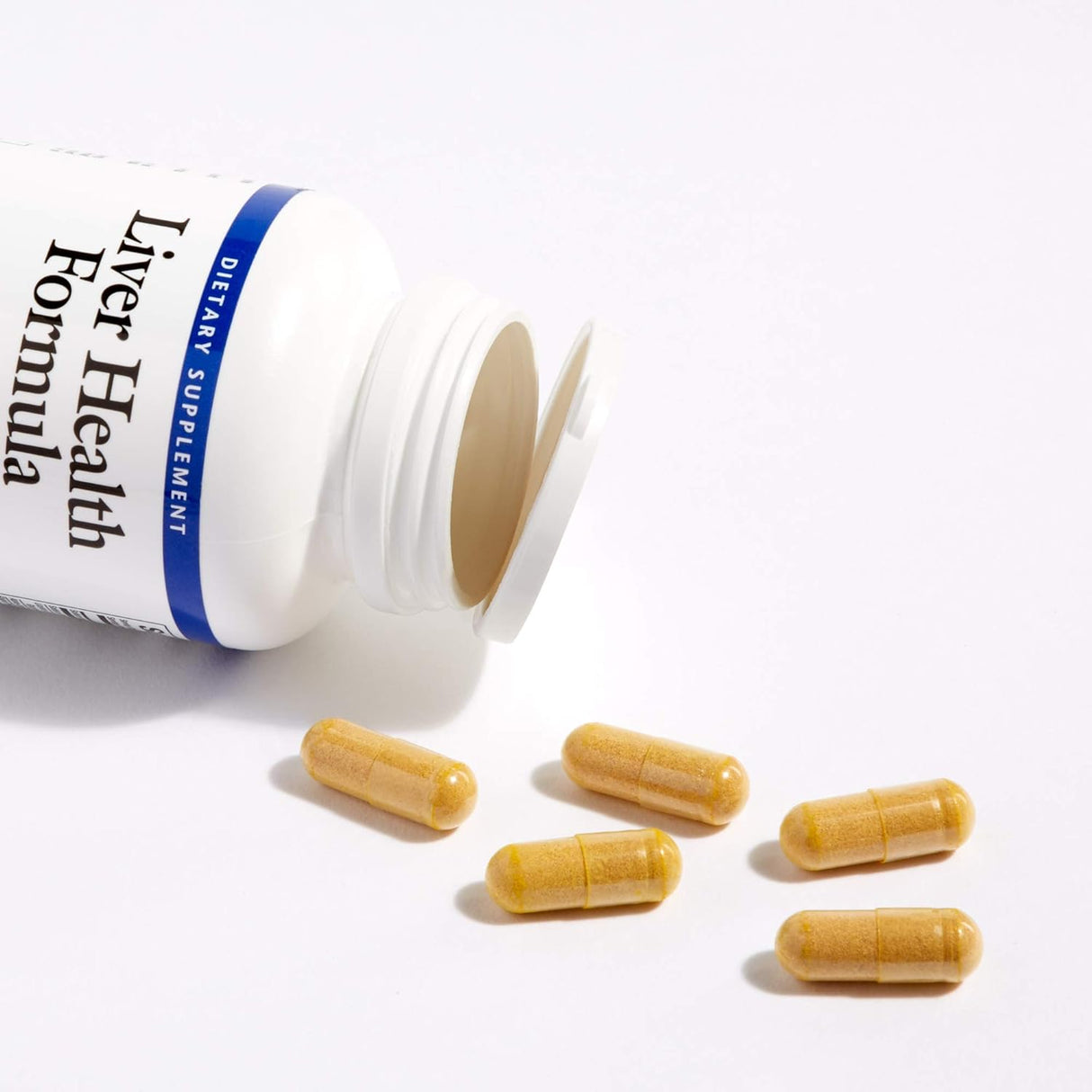 Suplemento Natural Factors, Fórmula de salud hepática 60 cáp