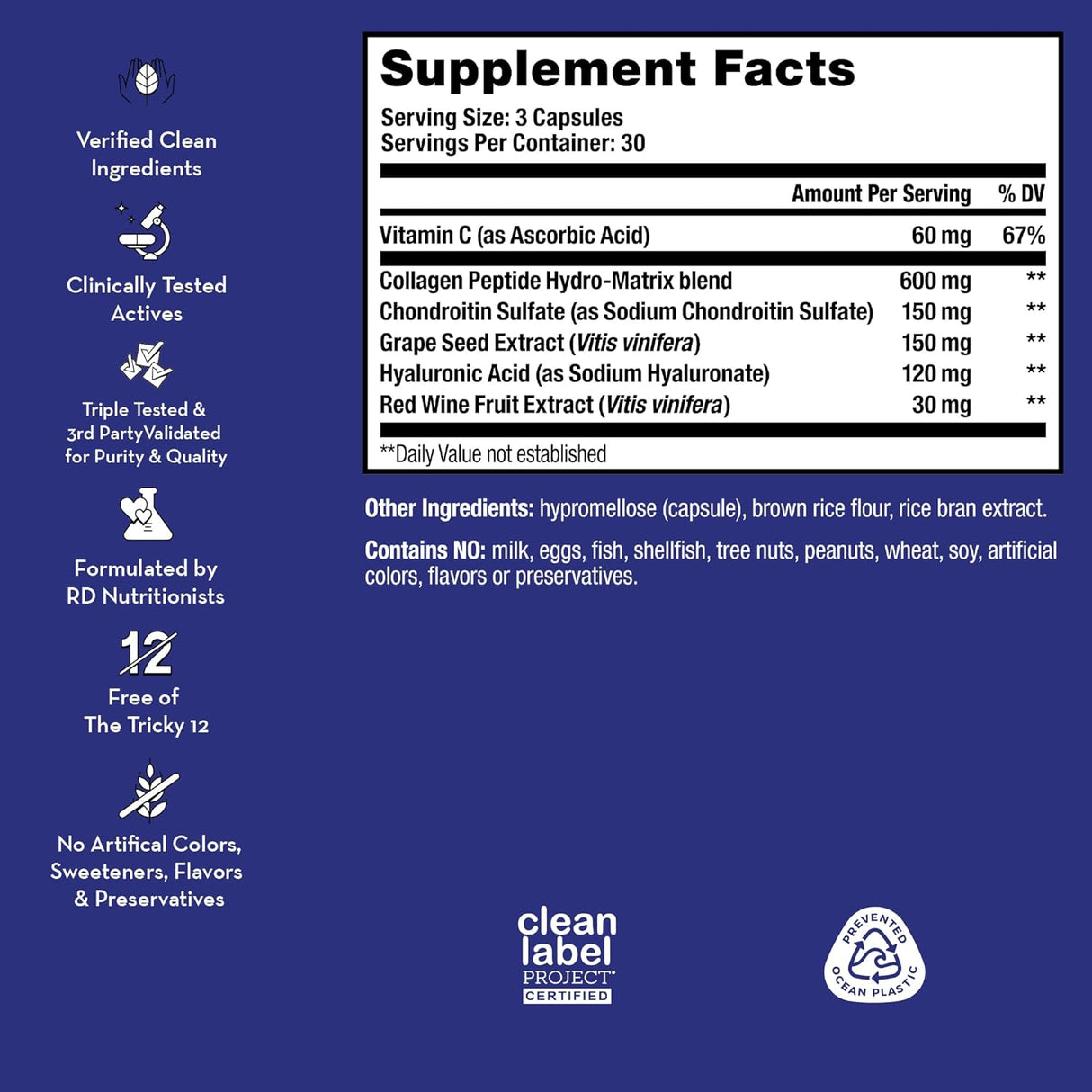 HUM Suplemento de colágeno Love Skin