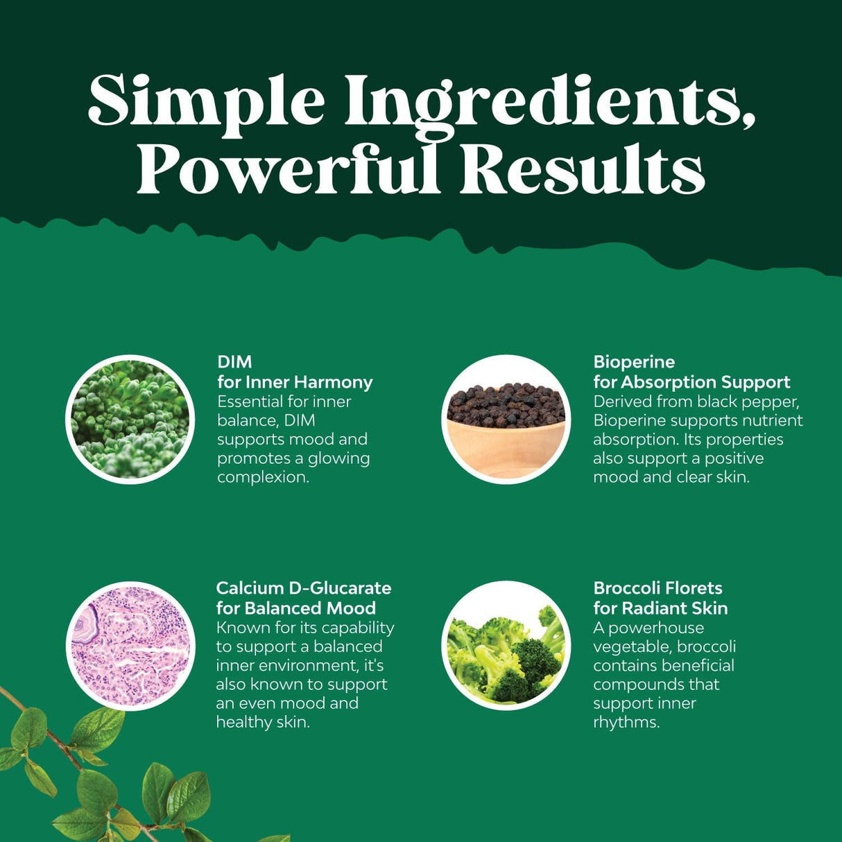 Suplemento de diindolilmetano extra fuerte Natures Craft