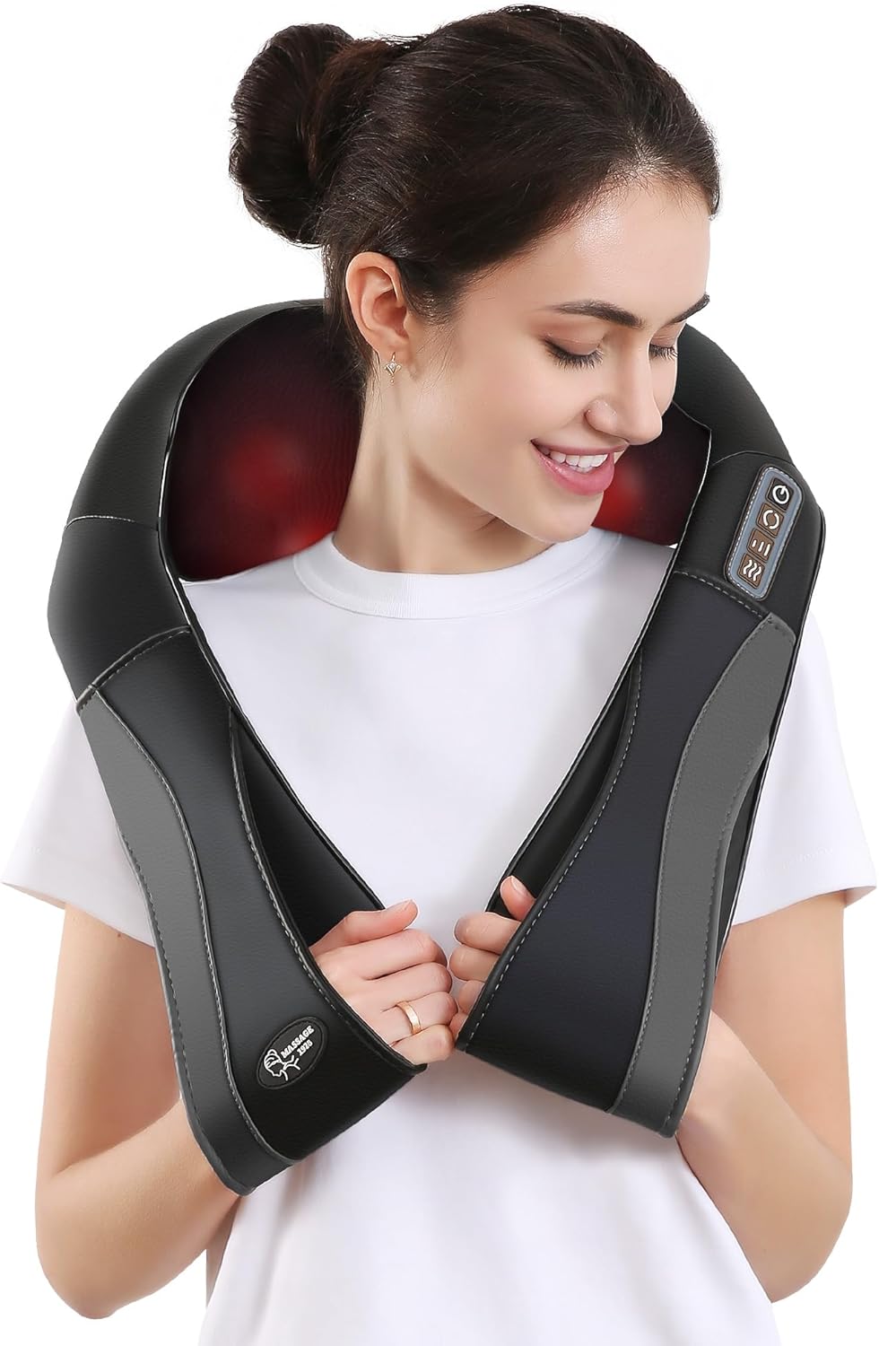 Masajeador Shiatsu con Calor, Alivio para Cuerpo Completo