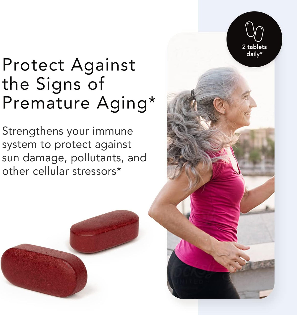 Suplemento AS 10® Life Multivitamínico 60 ct para el estrés