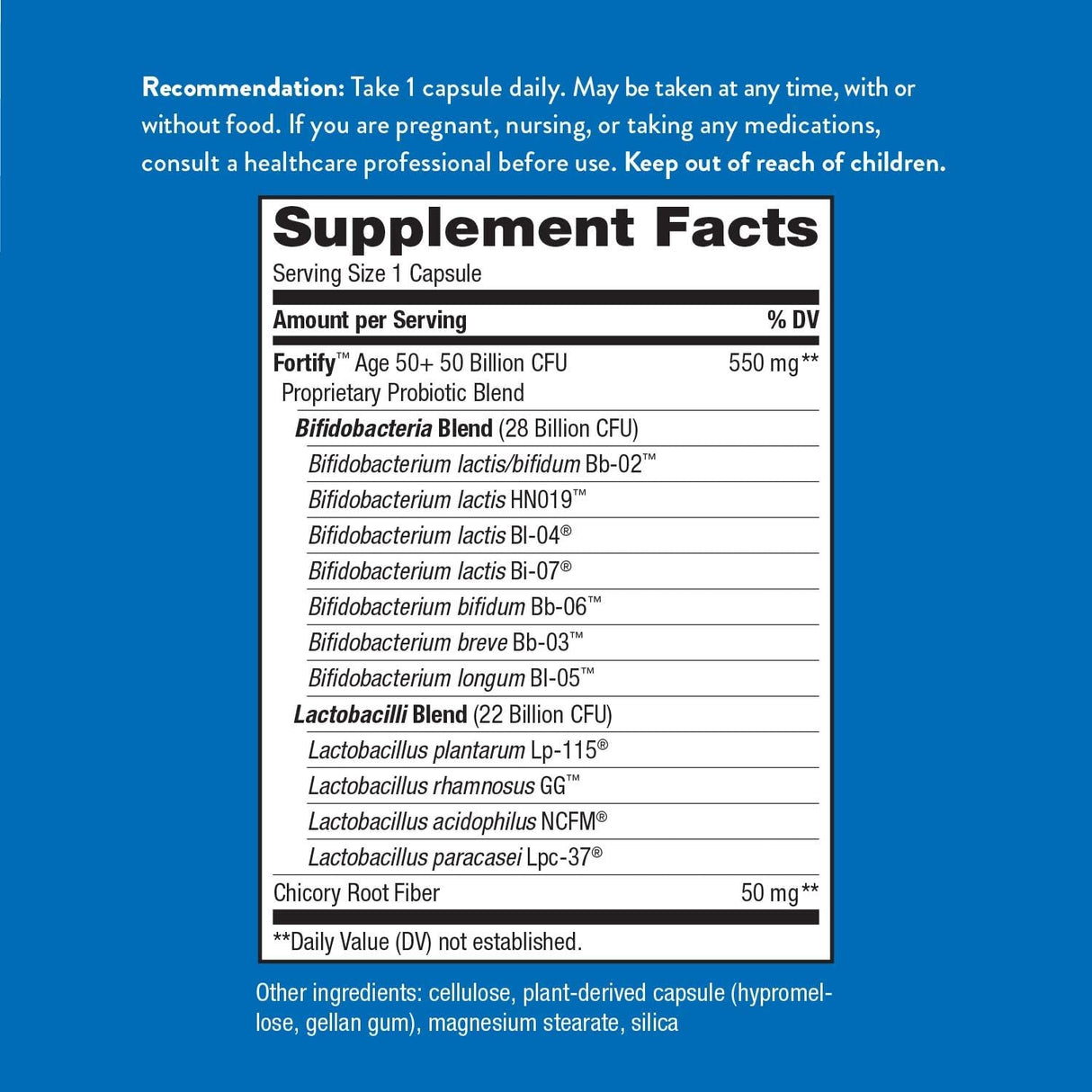 Suplementos Alimenticios probiótico diario